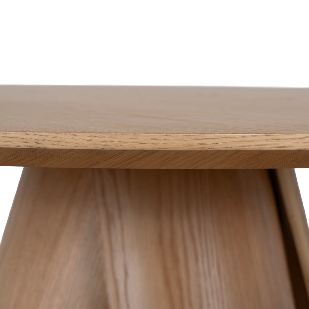 Round Siena Dining Table - Natural
