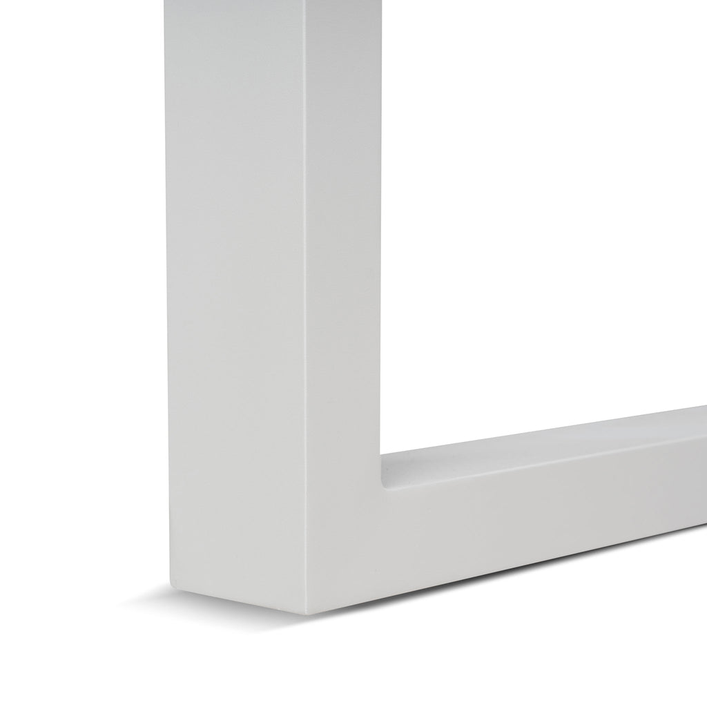 2.3m Sand White Outdoor Siena Dining Table - Natural