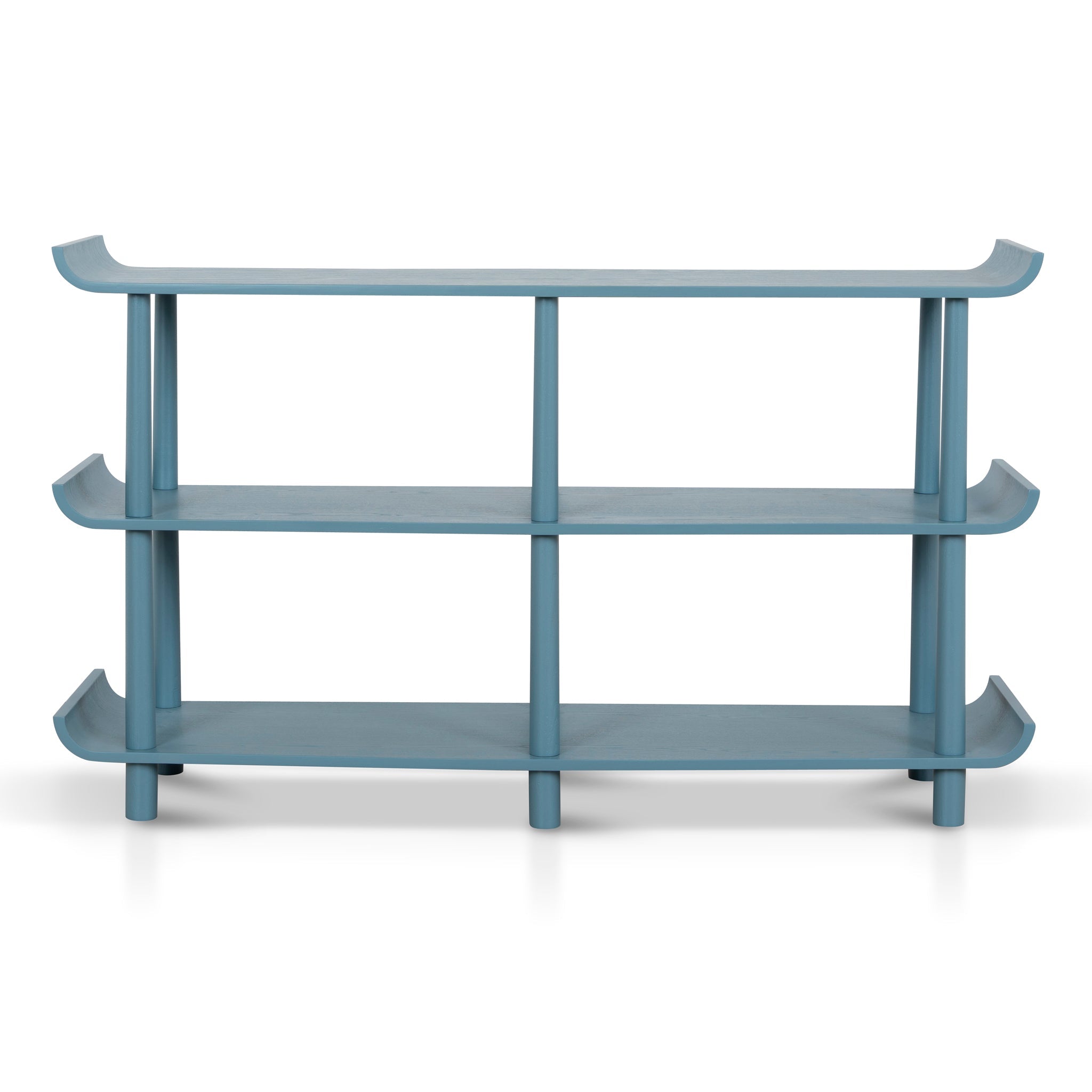 Wooden Shelving Unit - Light Blue