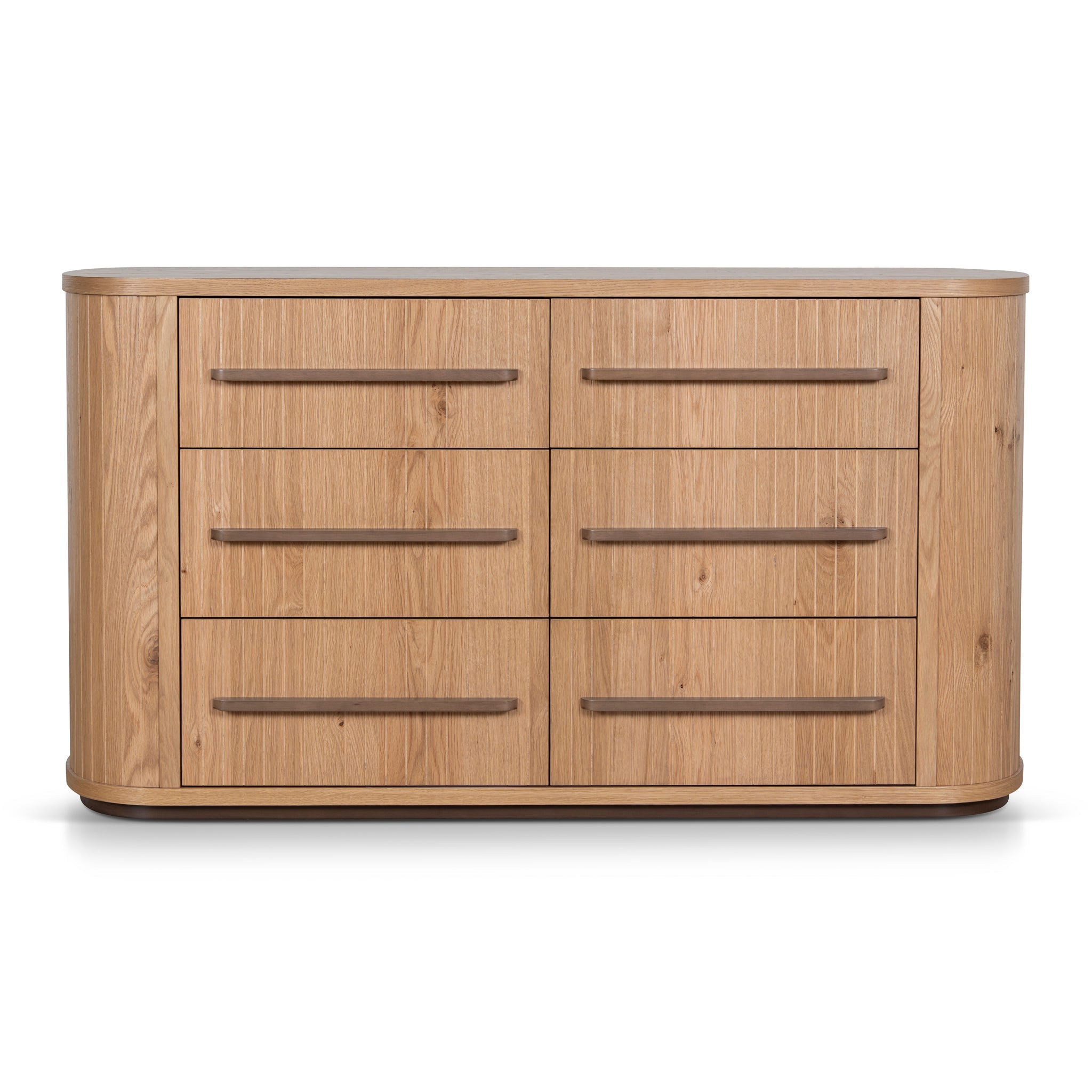 Chest of 6 Drawers - Knotty Oak