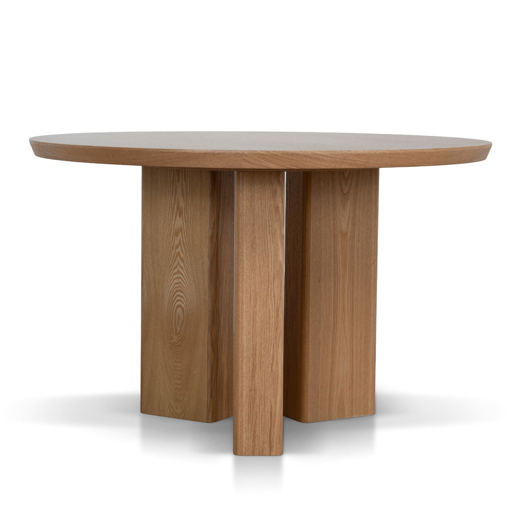 1.2m Round Siena Dining Table - Natural