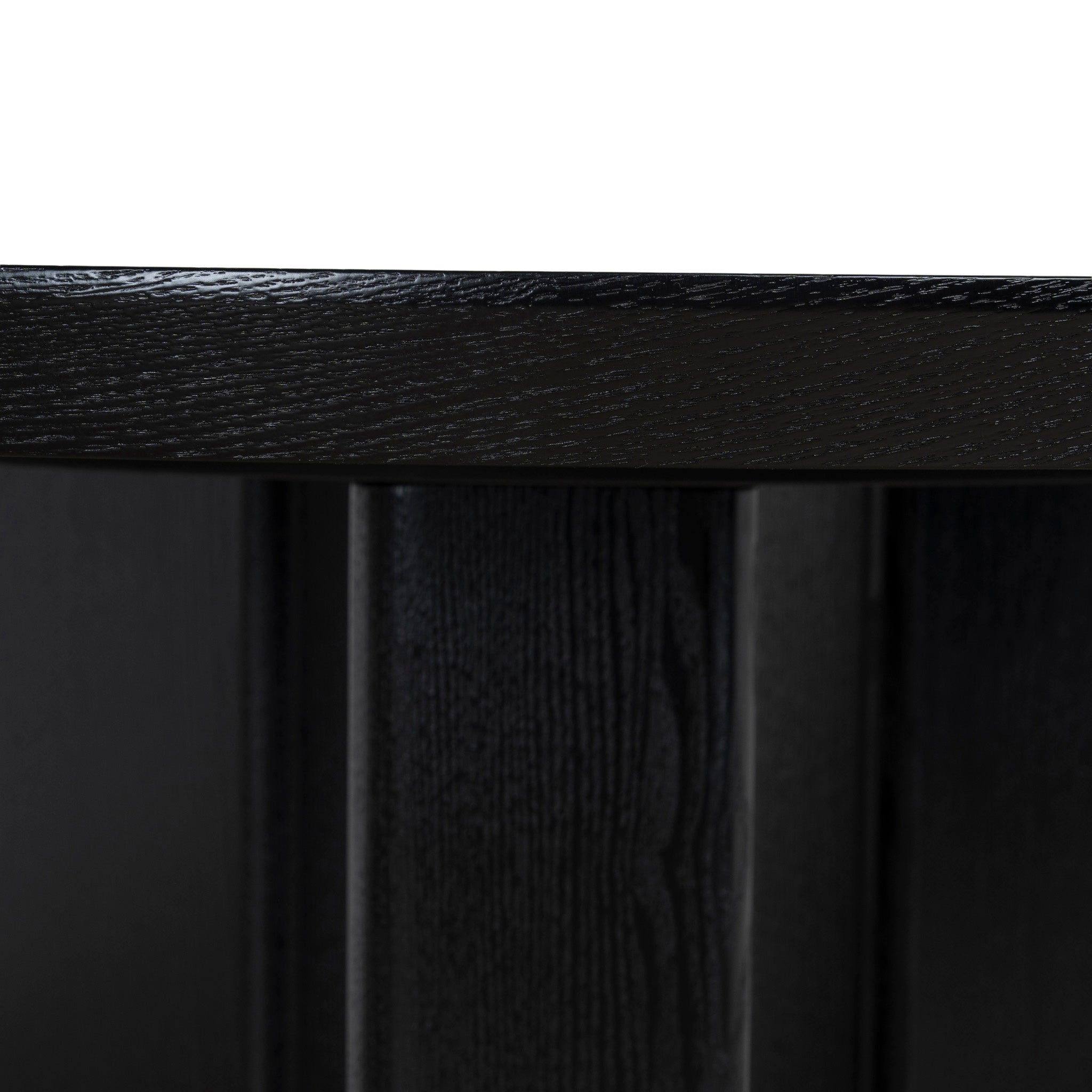 1.2m Round Siena Dining Table - Full Black
