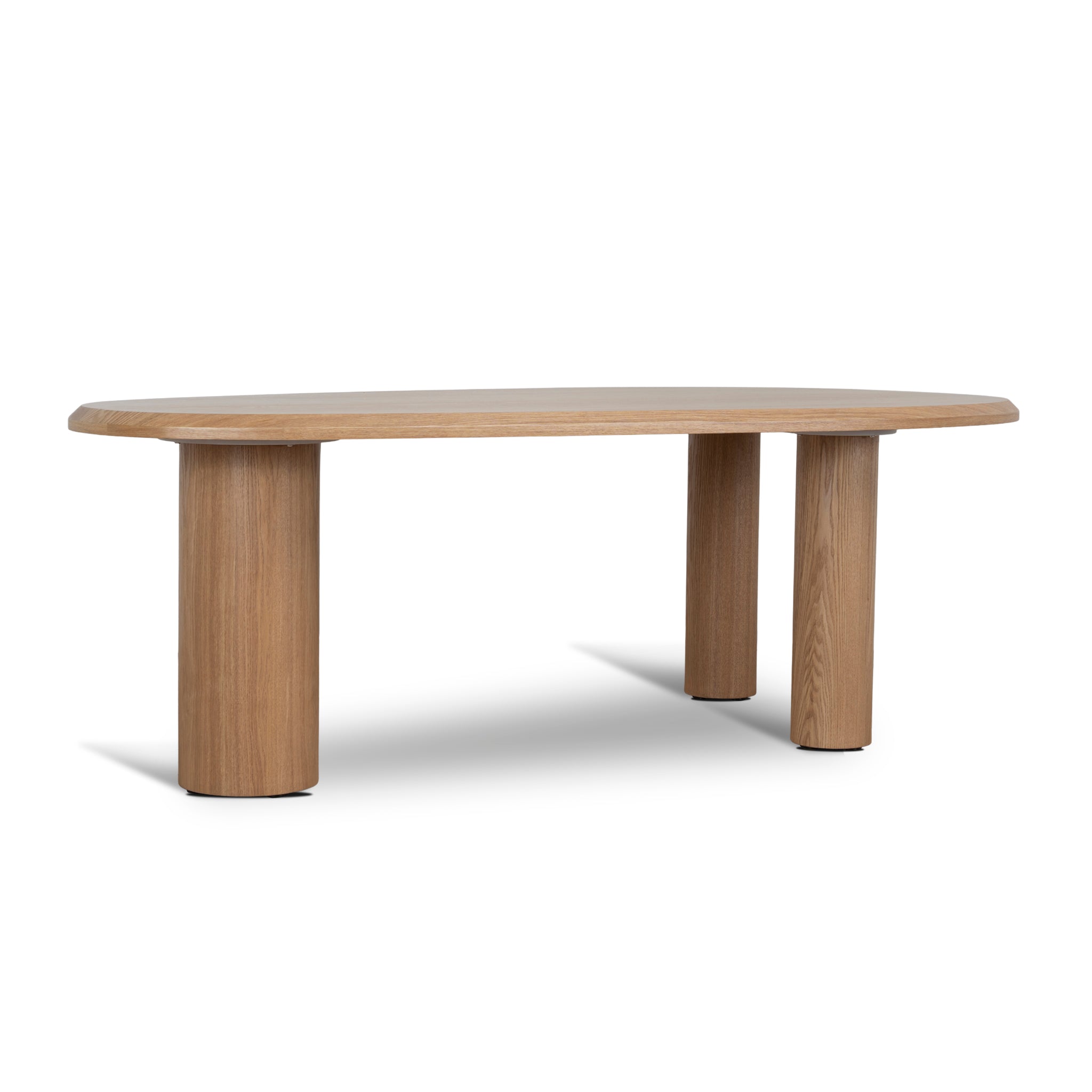 2.3m Oval Siena Dining Table - Natural