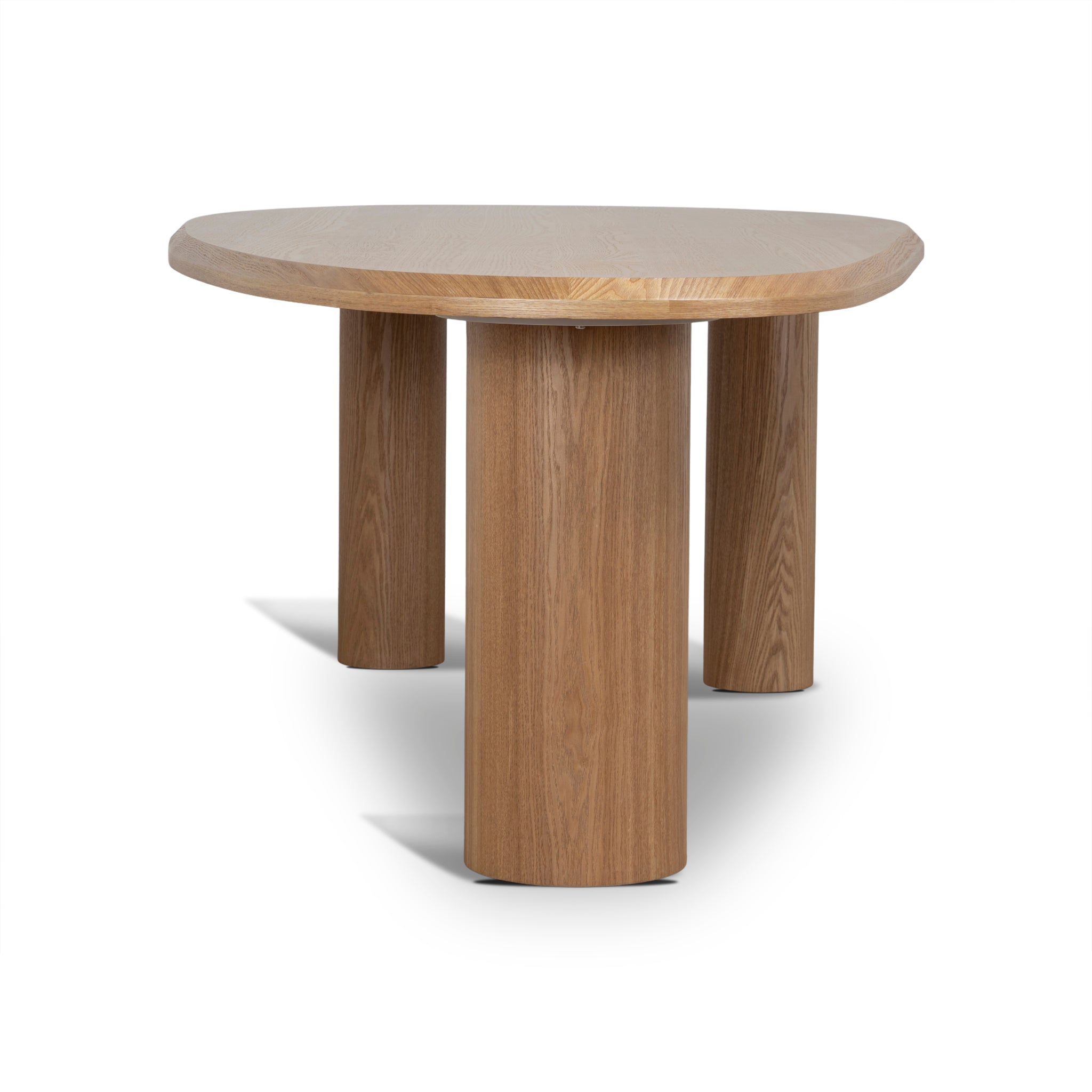 2.3m Oval Siena Dining Table - Natural