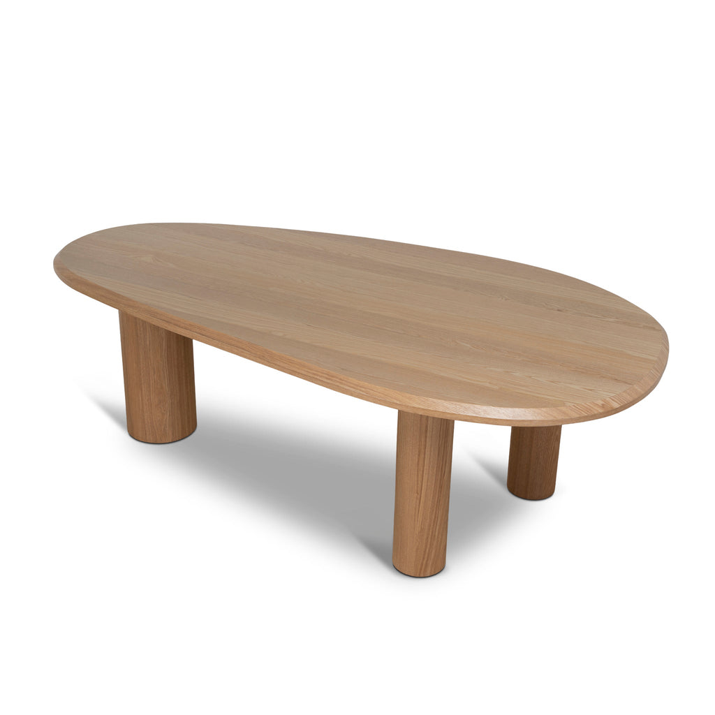 2.3m Oval Siena Dining Table - Natural