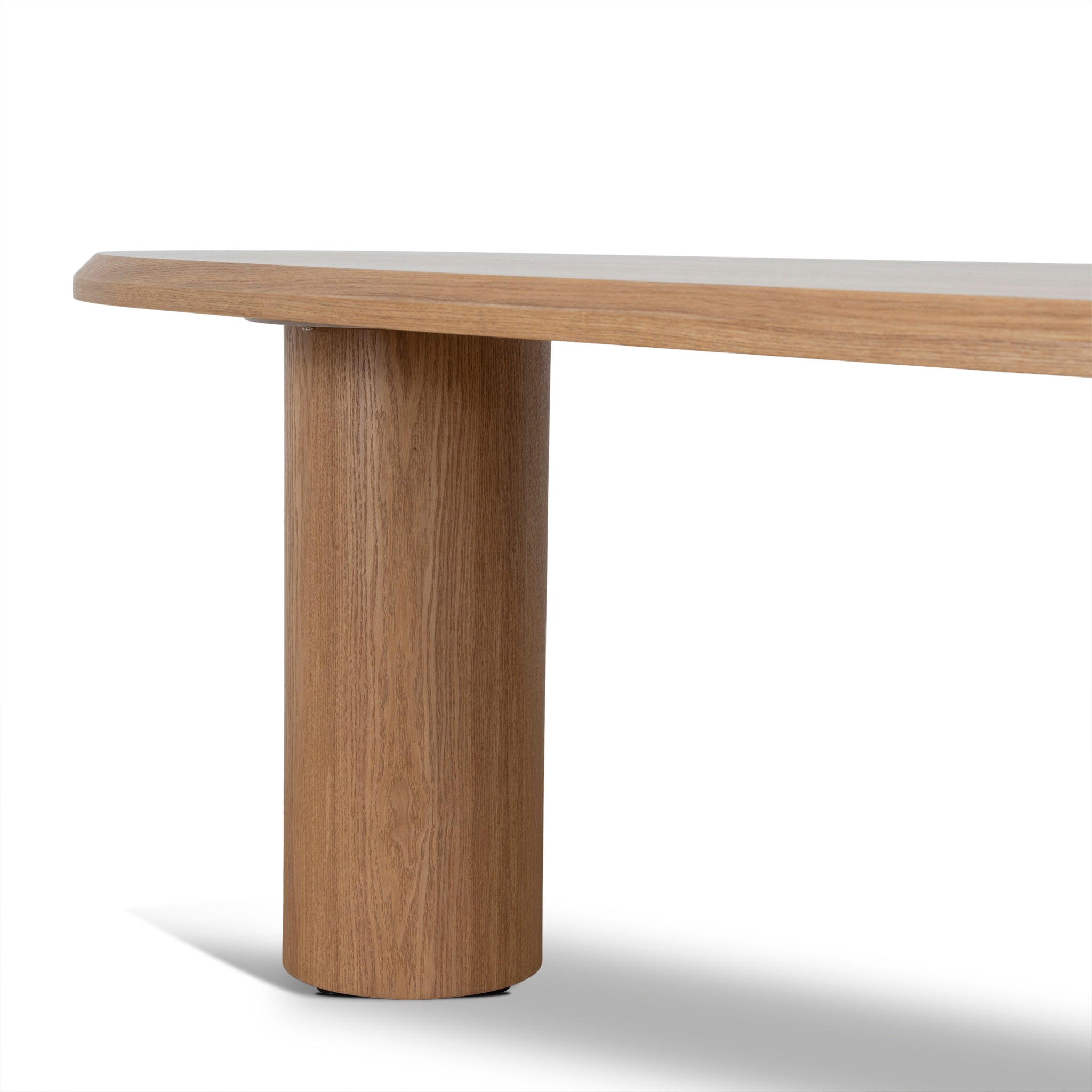 2.3m Oval Siena Dining Table - Natural