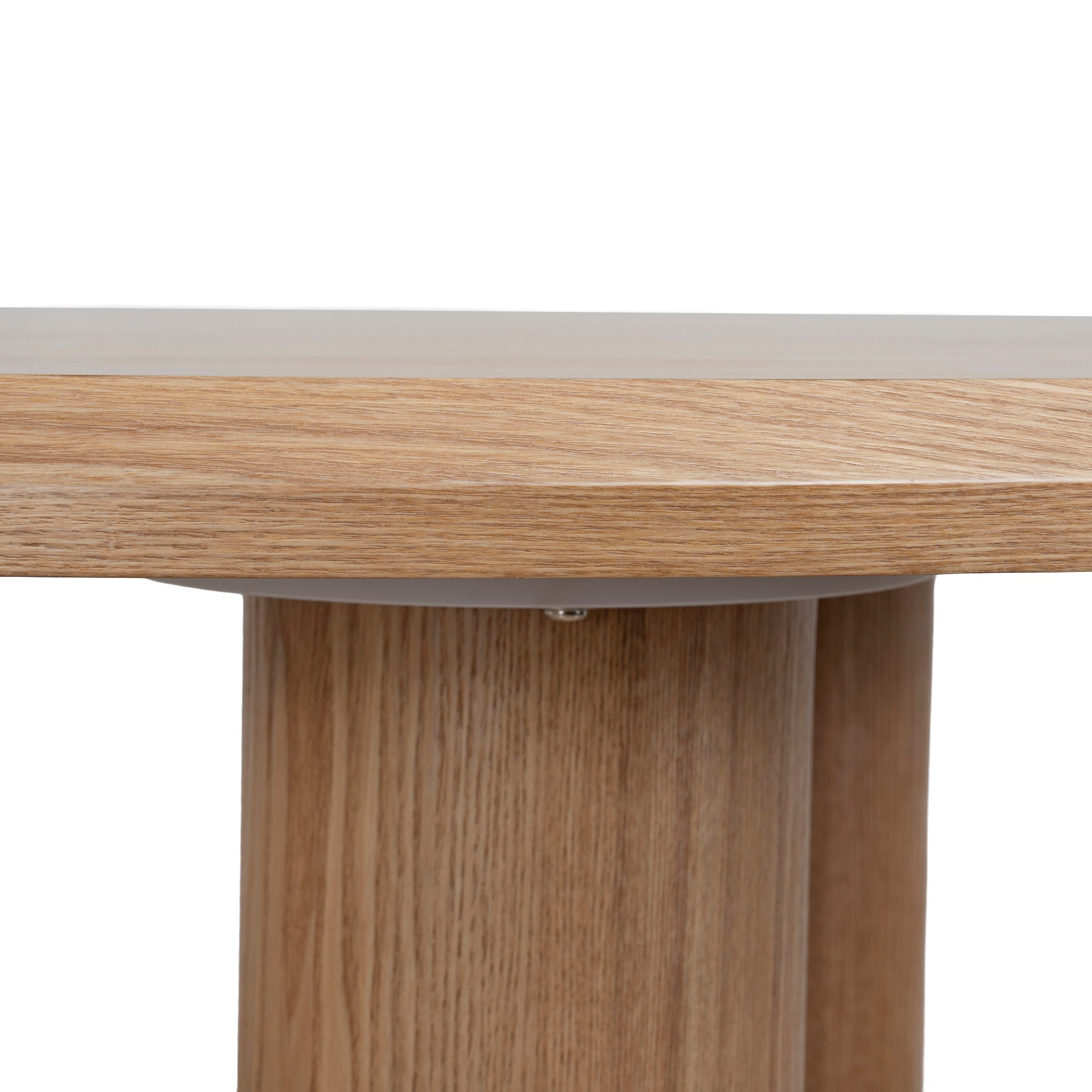 2.3m Oval Siena Dining Table - Natural