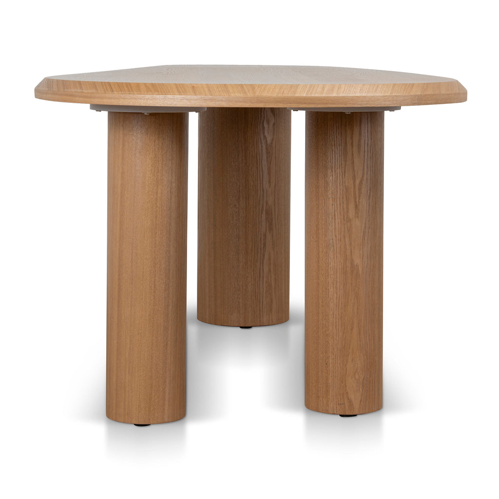 2.1m Oval Siena Dining Table - Natural