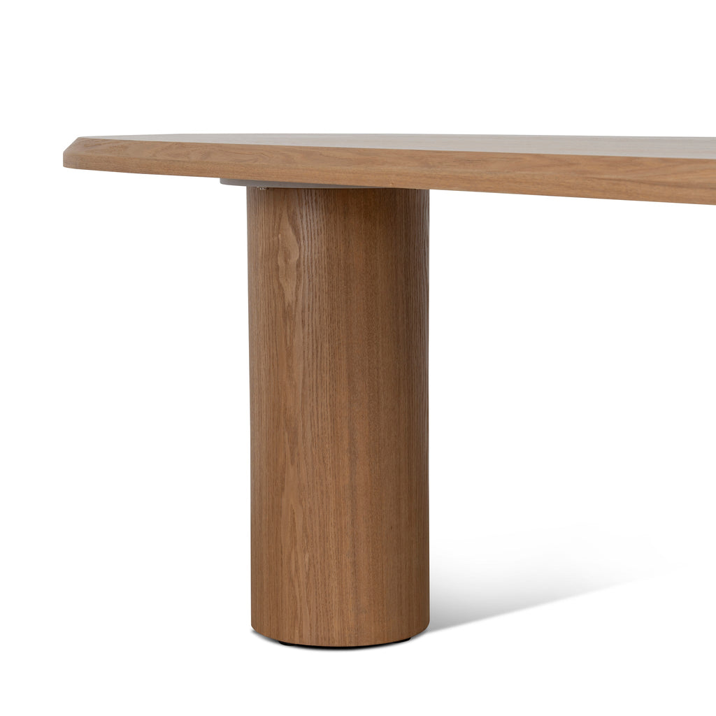 2.1m Oval Siena Dining Table - Natural
