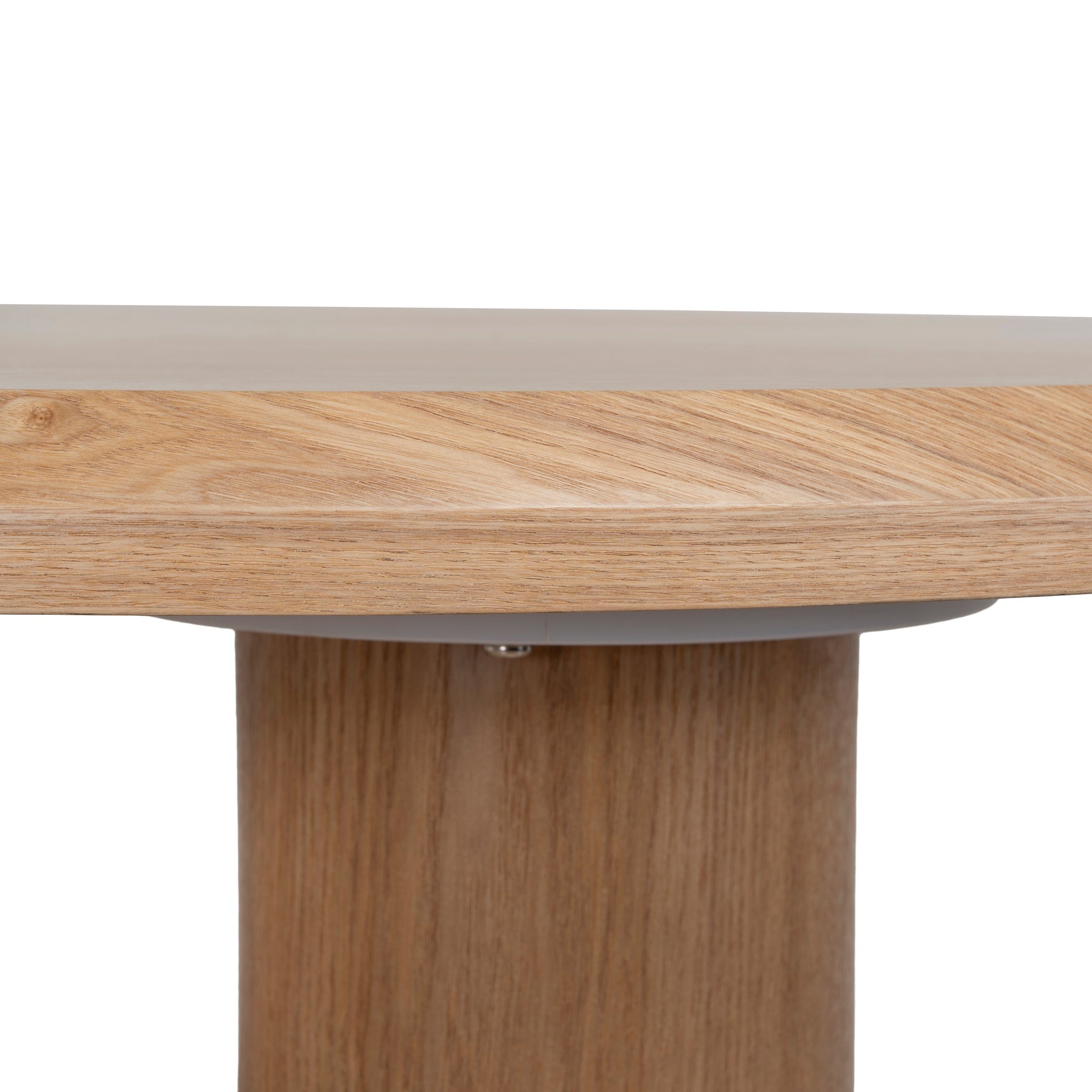 2.1m Oval Siena Dining Table - Natural