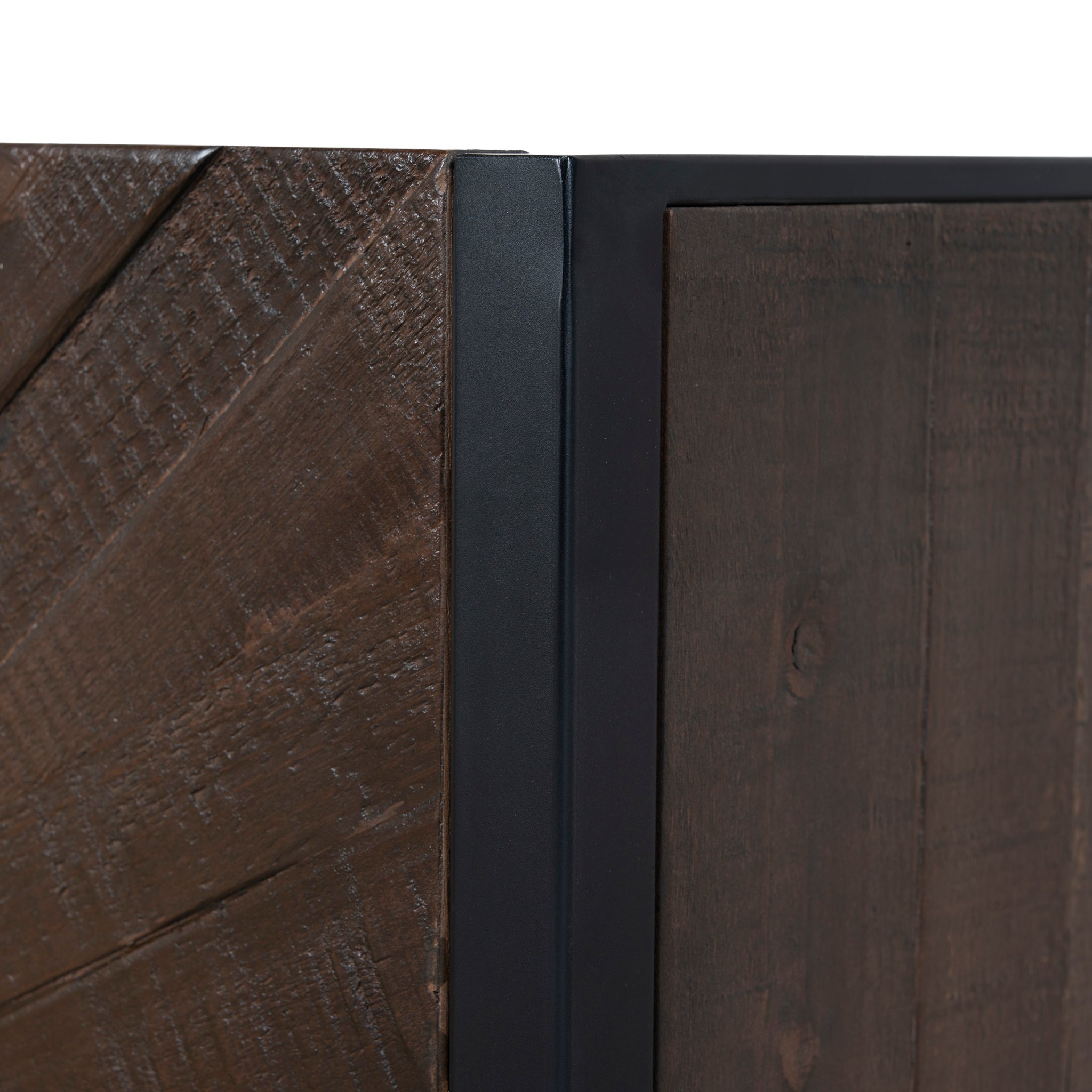 1.8m Wooden Modena Buffet Unit - Walnut