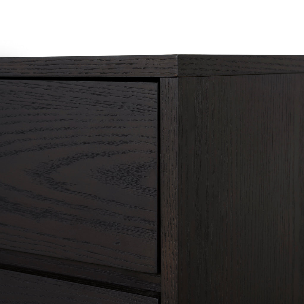 1.6m Padova Dresser Unit - Dark Walnut