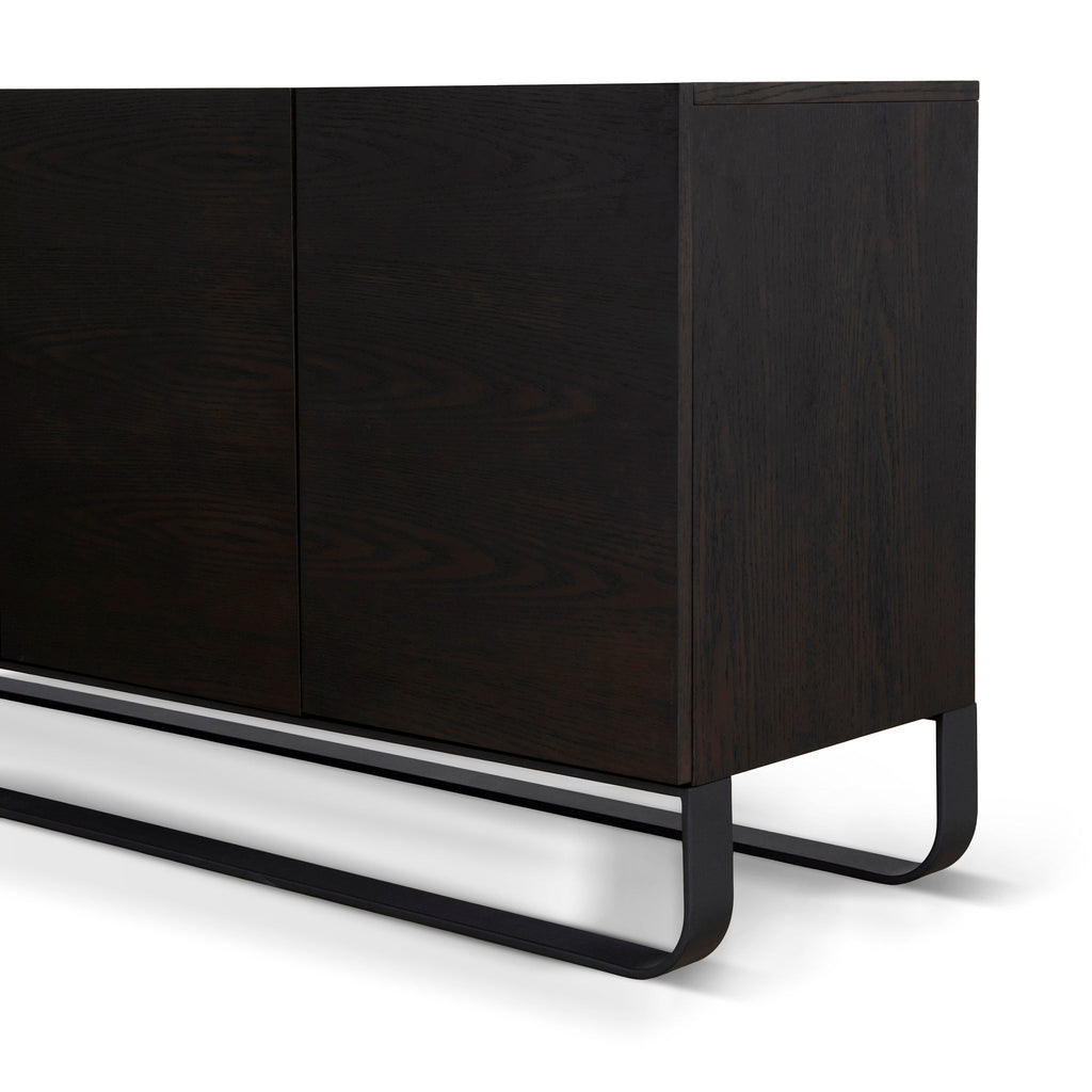 1.8m Sideboard Unit - Dark Walnut