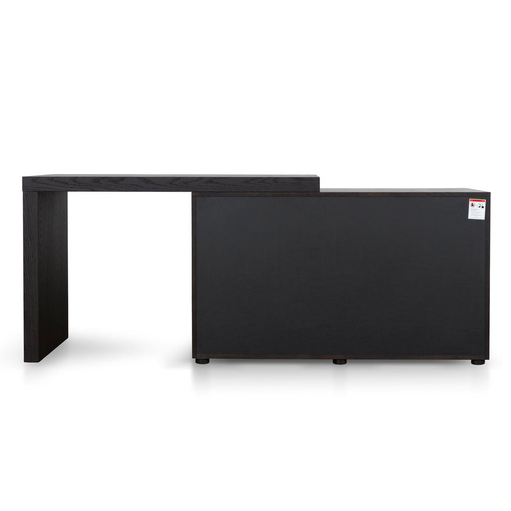 Extendable Padova Dresser Unit - Dark Walnut