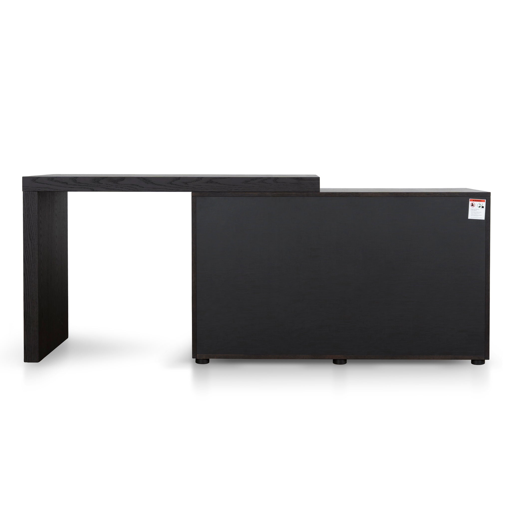 Extendable Padova Dresser Unit - Dark Walnut