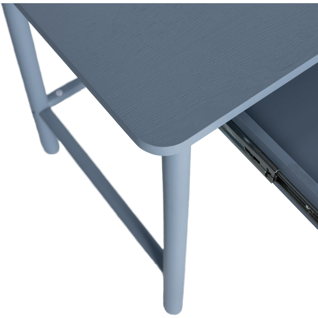 1.2m Milano Home Office Desk - Matte Light Blue
