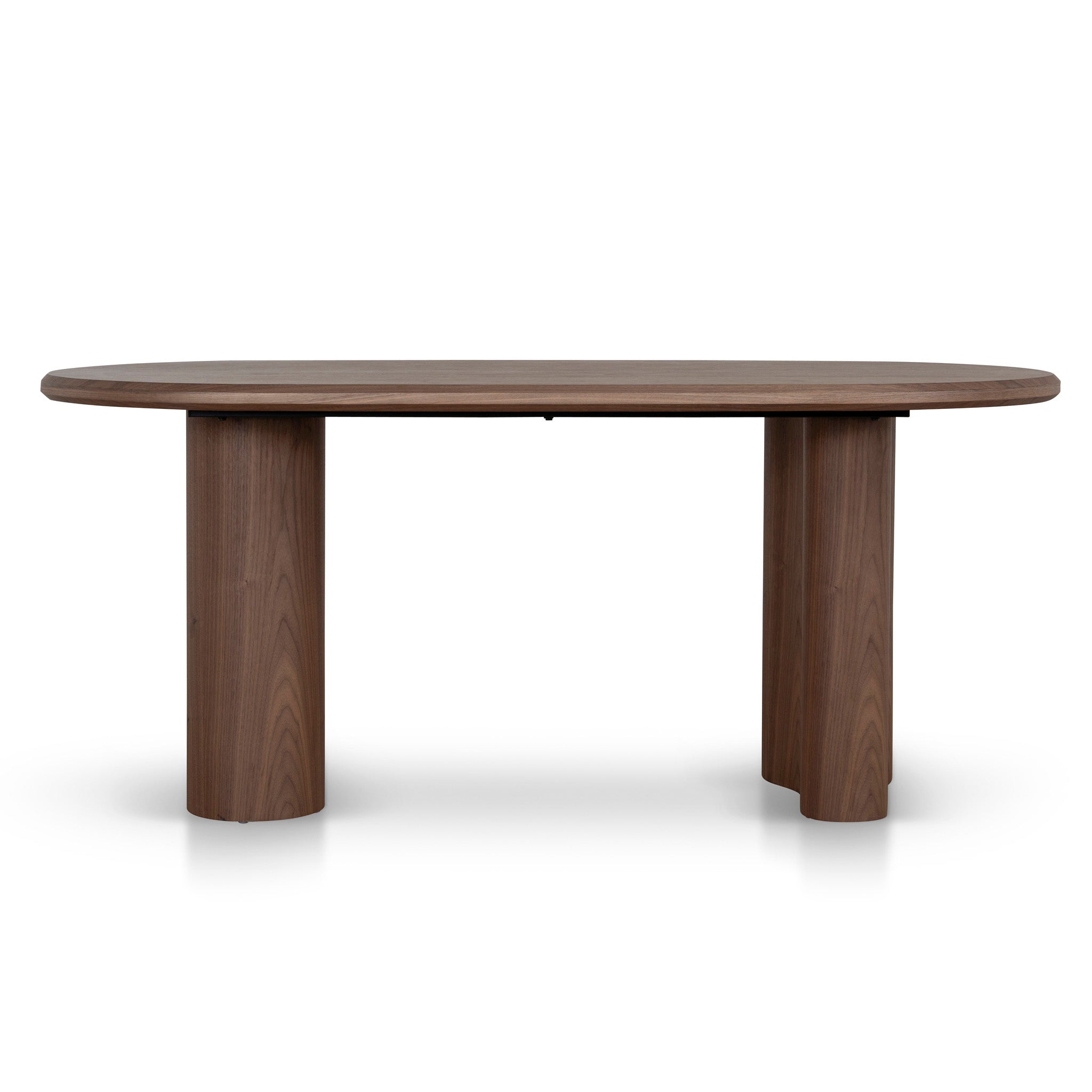 1.8m Oval Siena Dining Table - Walnut