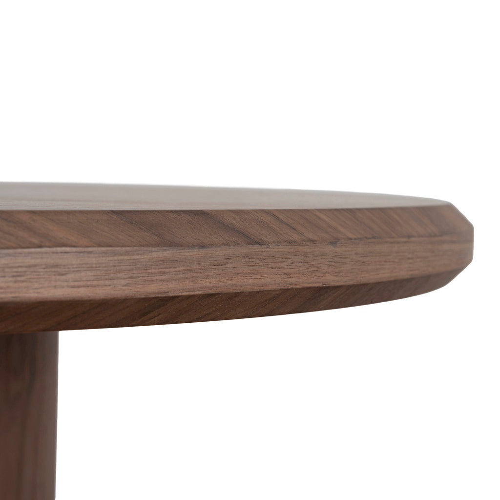 1.8m Oval Siena Dining Table - Walnut