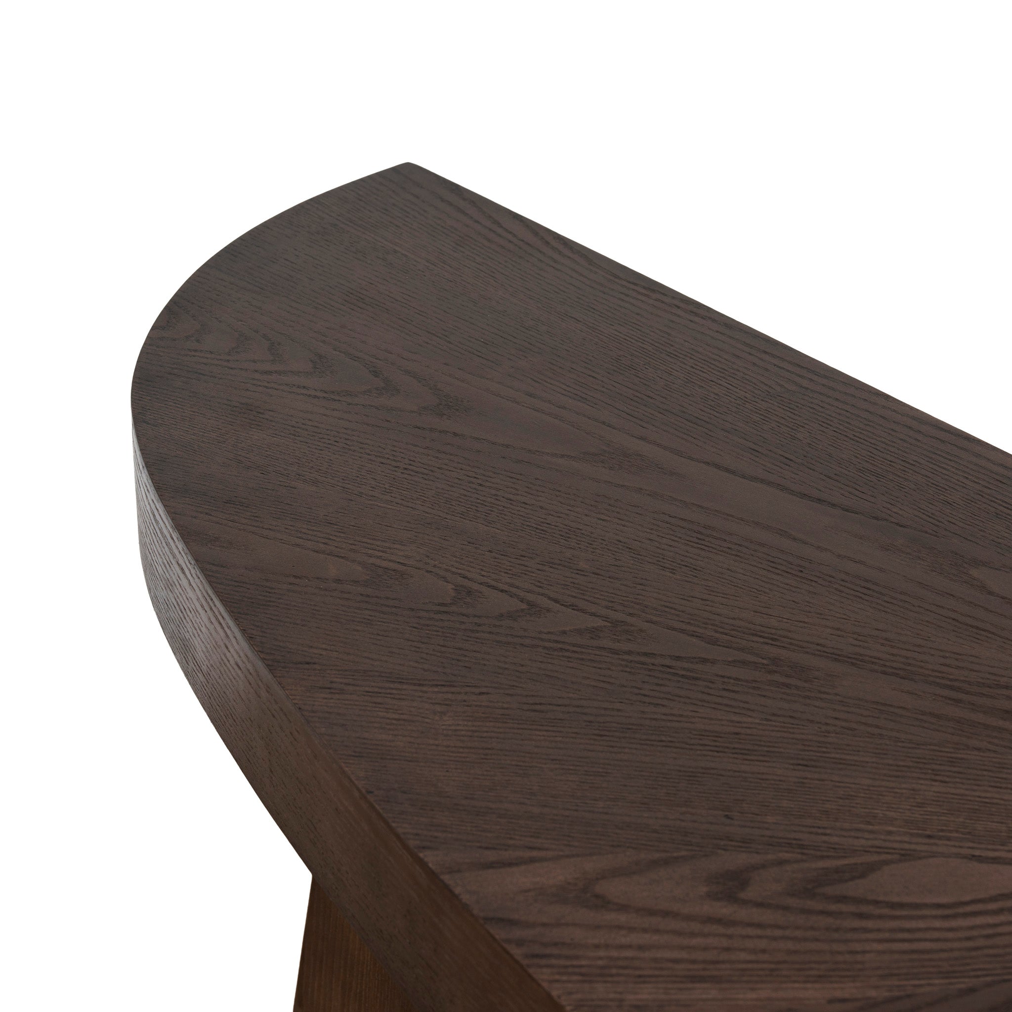 1.7m Ferrara Console Table - Full Walnut