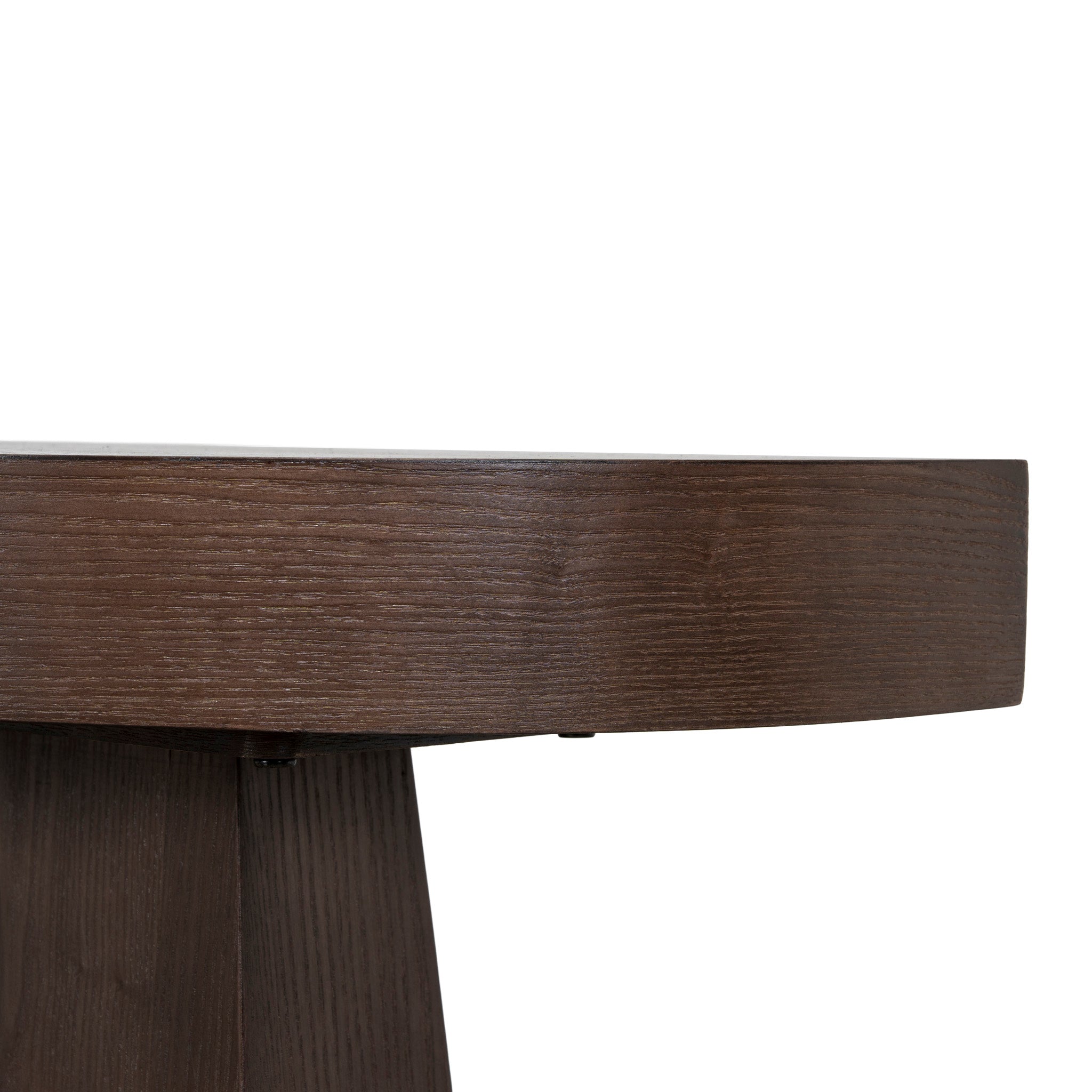 1.7m Ferrara Console Table - Full Walnut
