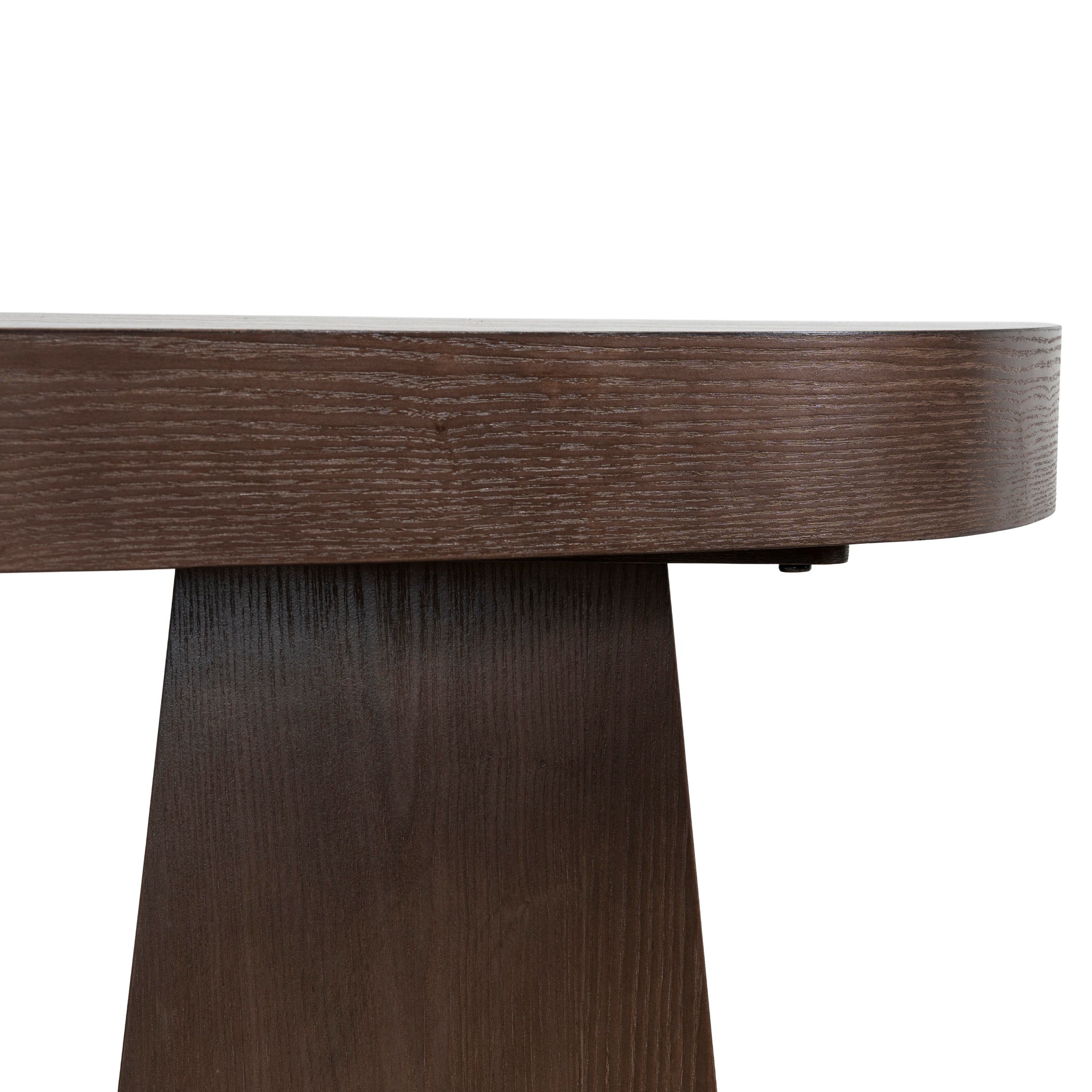 1.7m Ferrara Console Table - Full Walnut