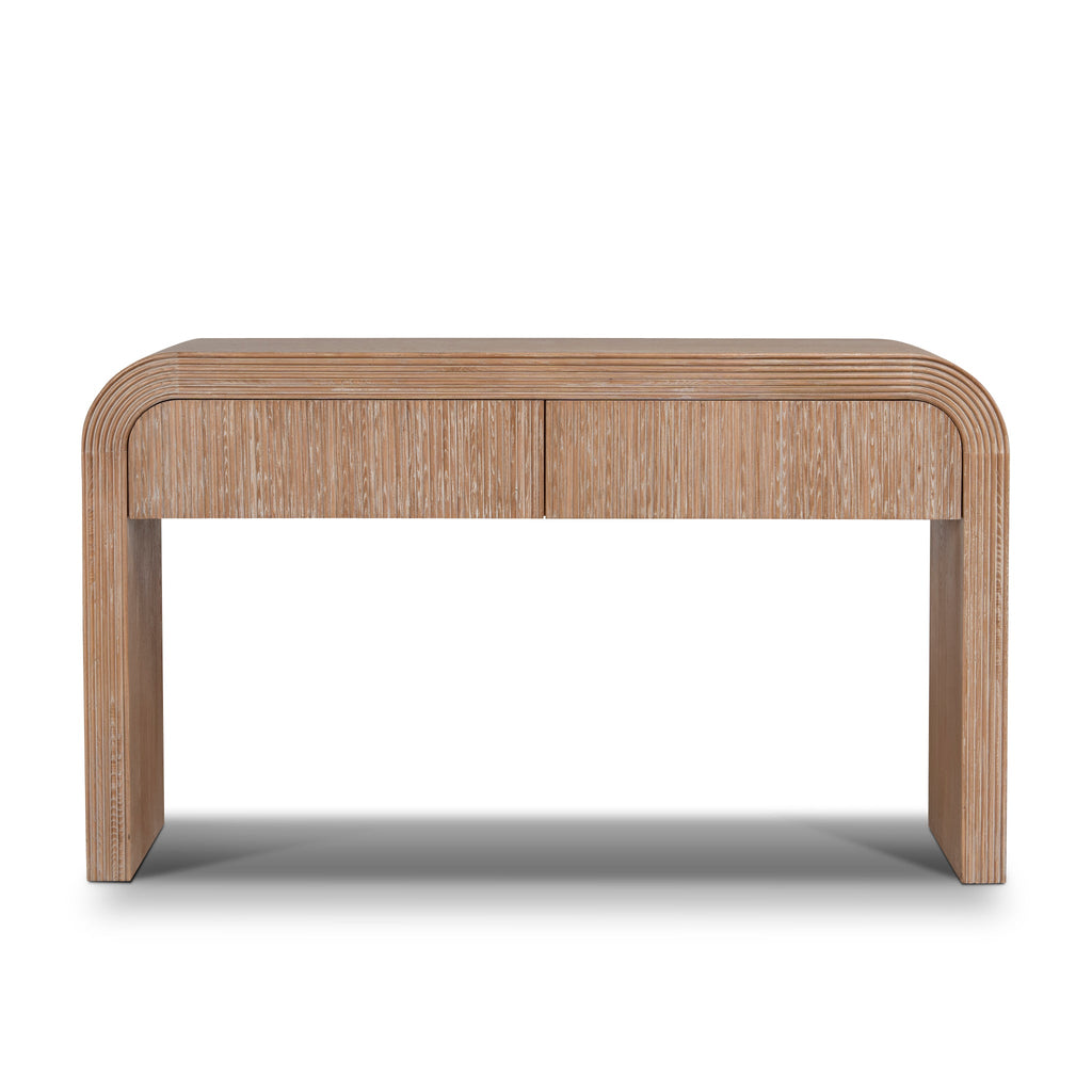 1.4m Ferrara Console Table - Natural