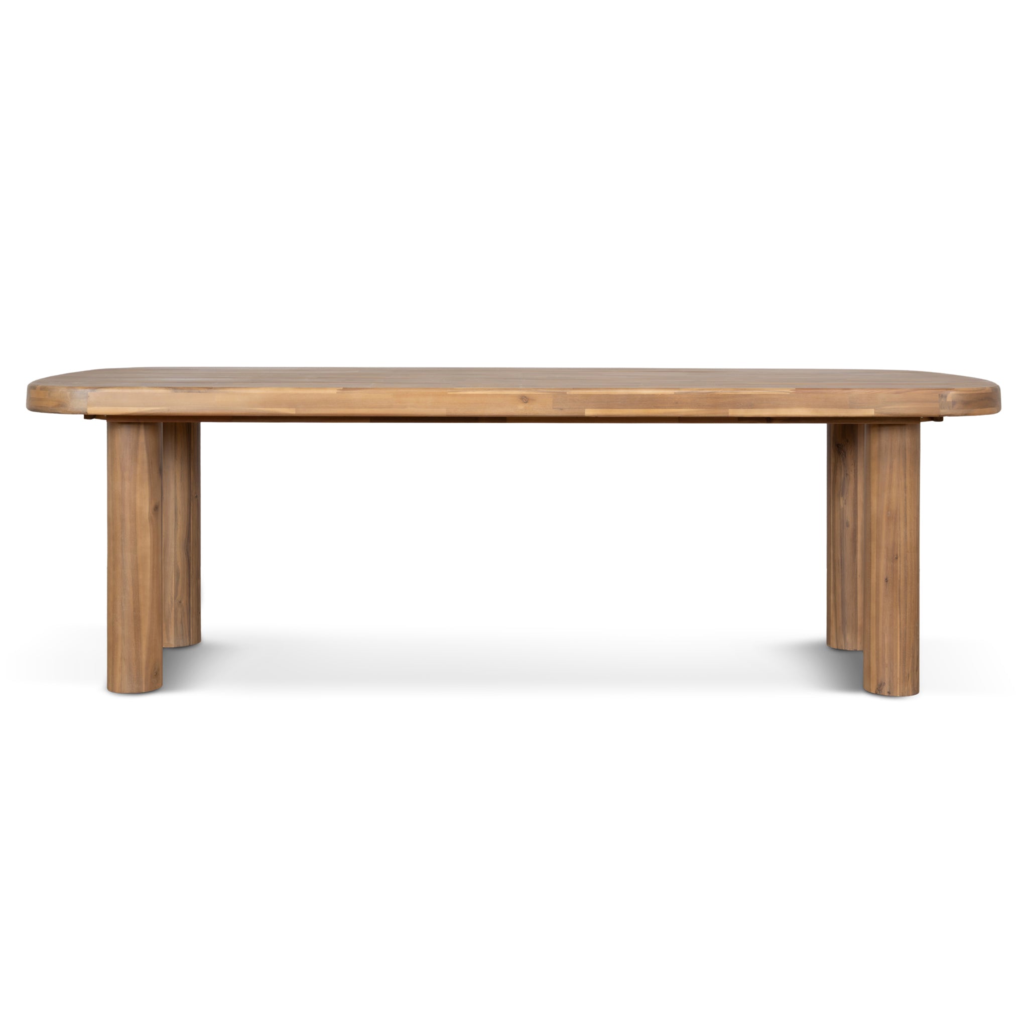 2.5m Outdoor Siena Dining Table - Natural