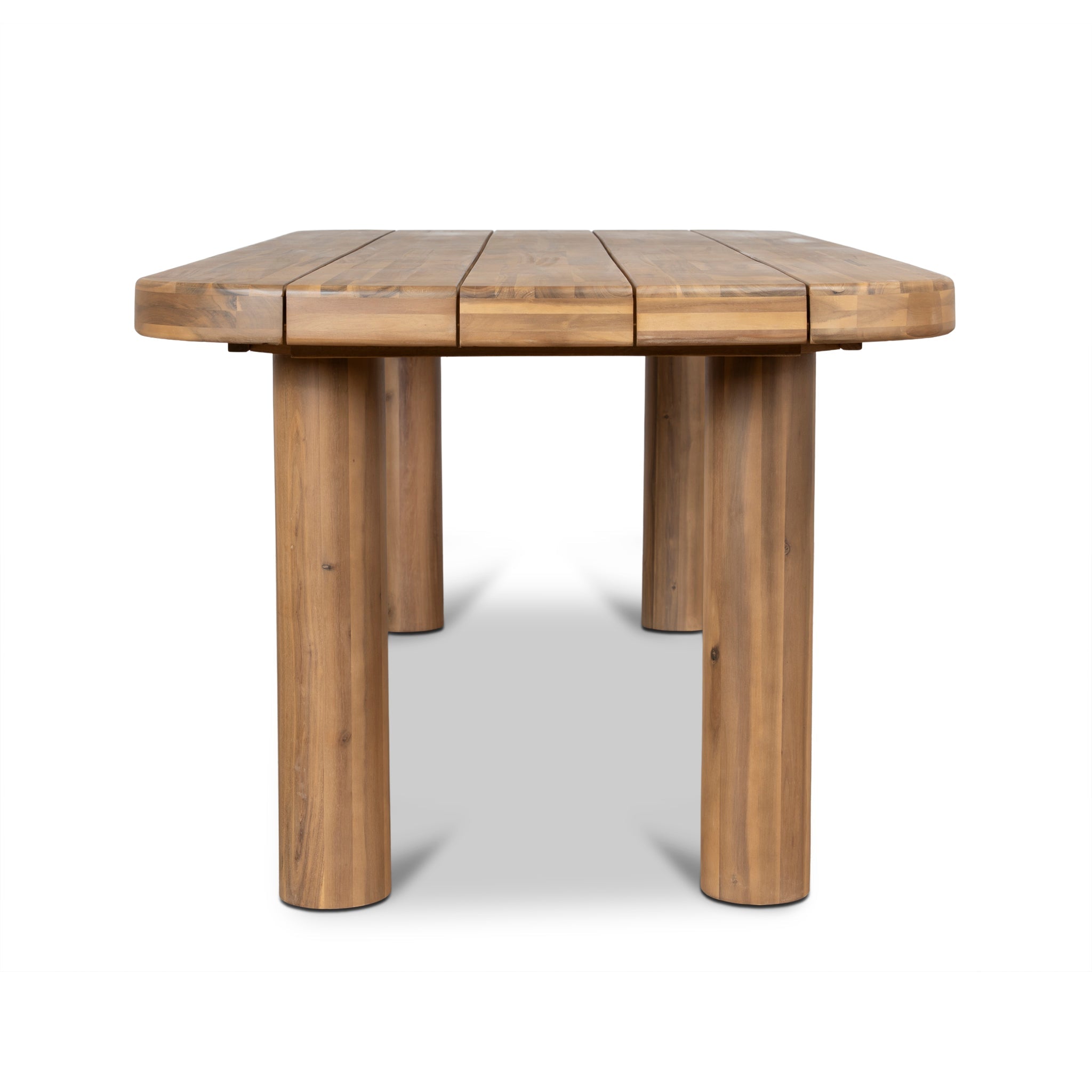 2.5m Outdoor Siena Dining Table - Natural