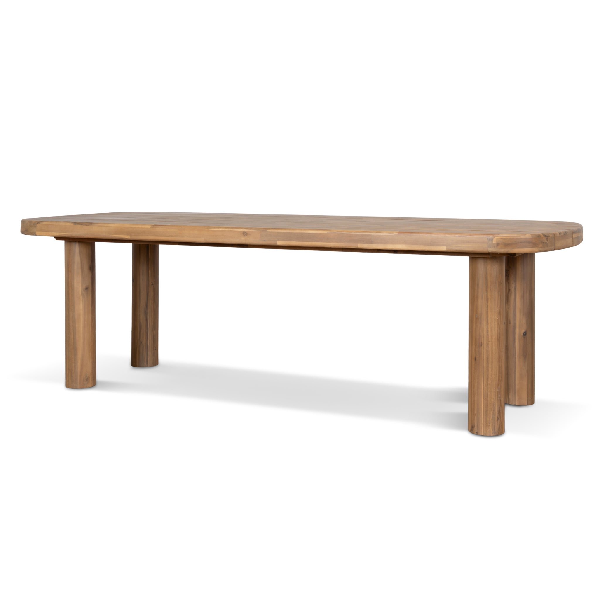 2.5m Outdoor Siena Dining Table - Natural
