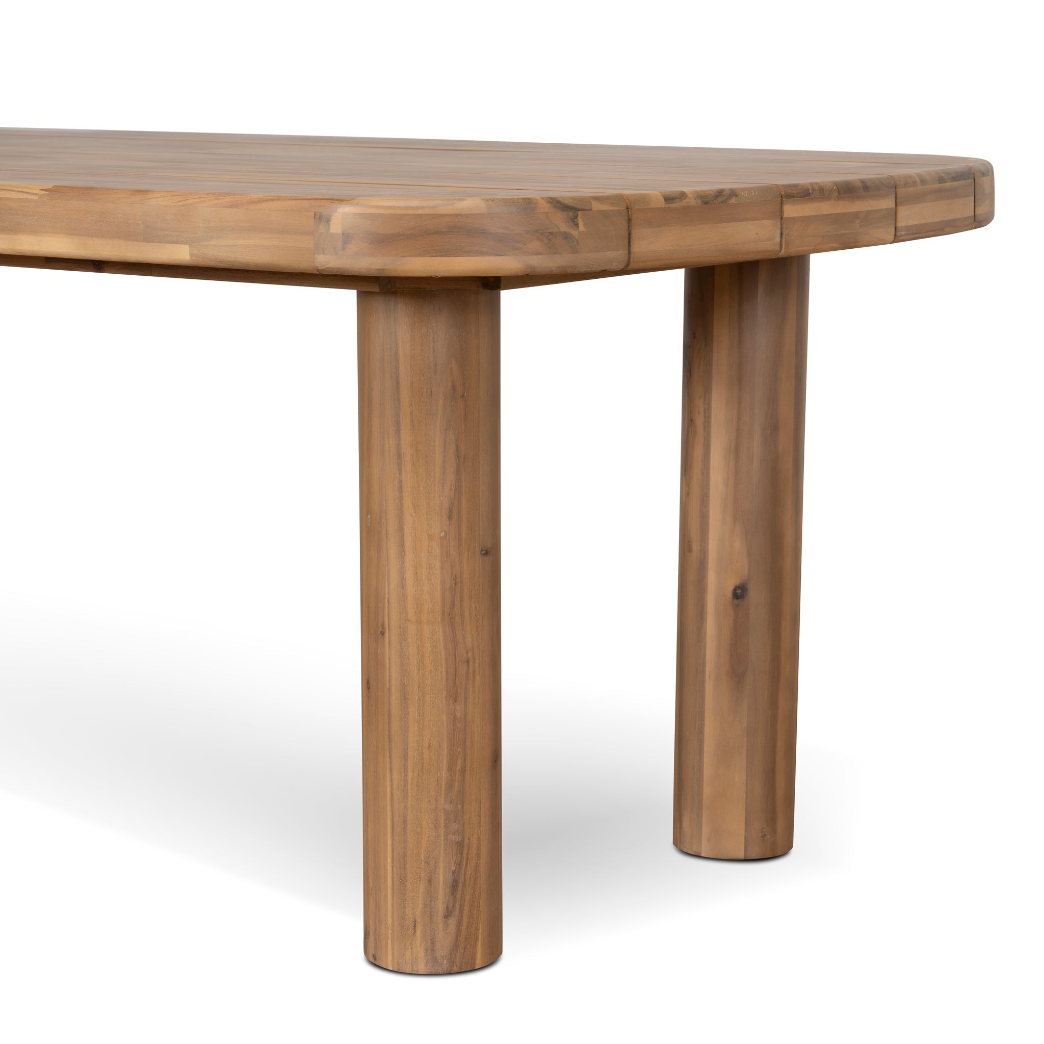 2.5m Outdoor Siena Dining Table - Natural