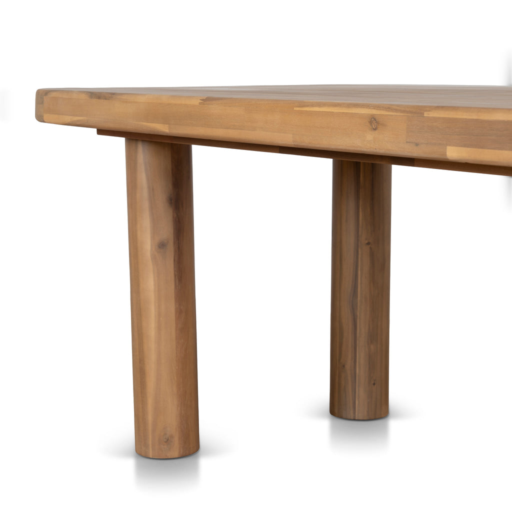 2.5m Outdoor Siena Dining Table - Natural