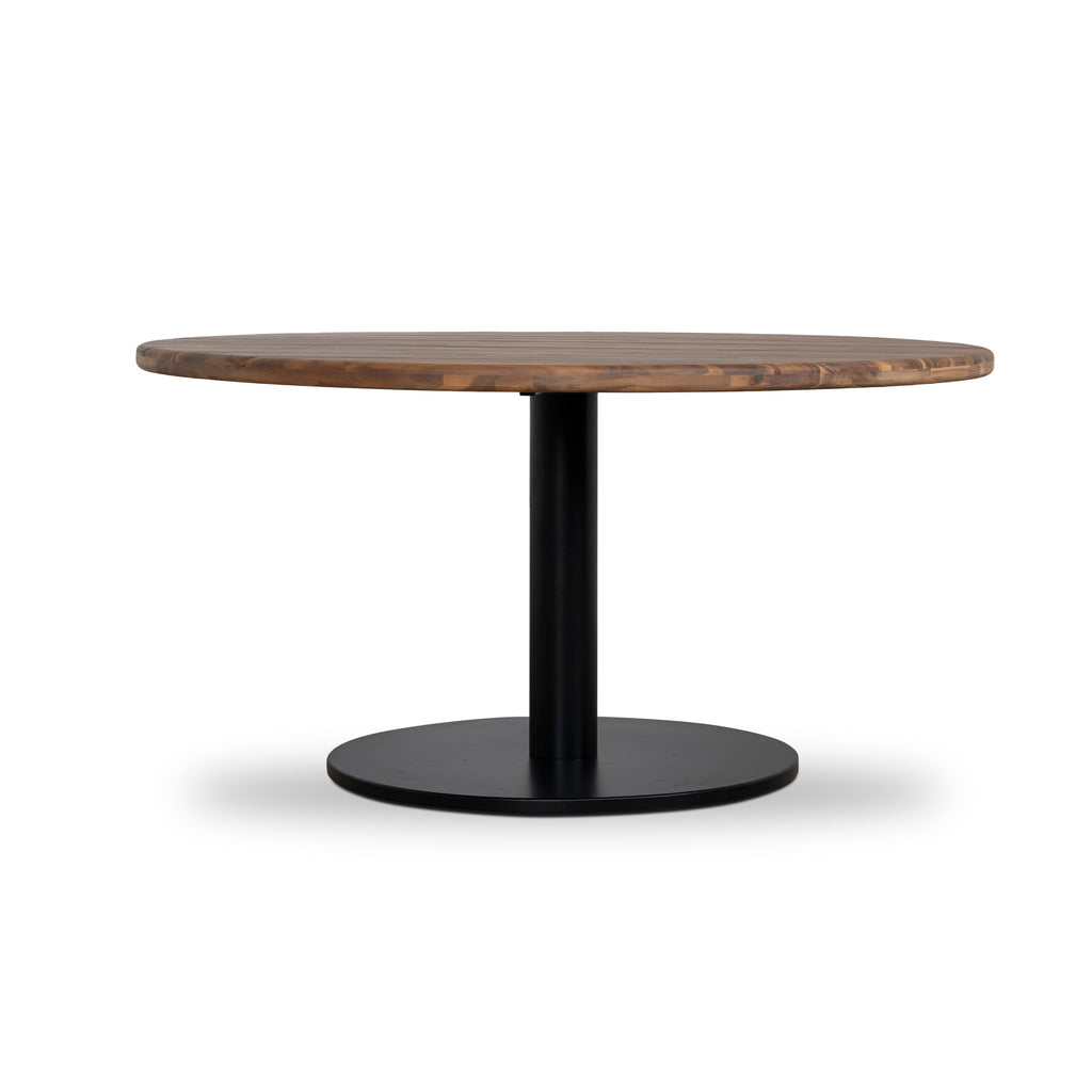 1.4m Round Outdoor Siena Dining Table - Natural