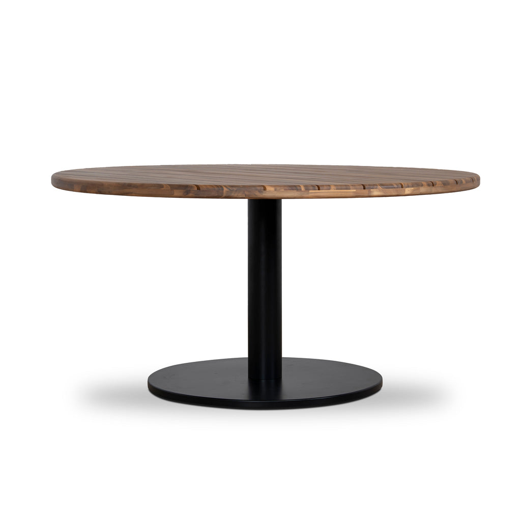 1.4m Round Outdoor Siena Dining Table - Natural