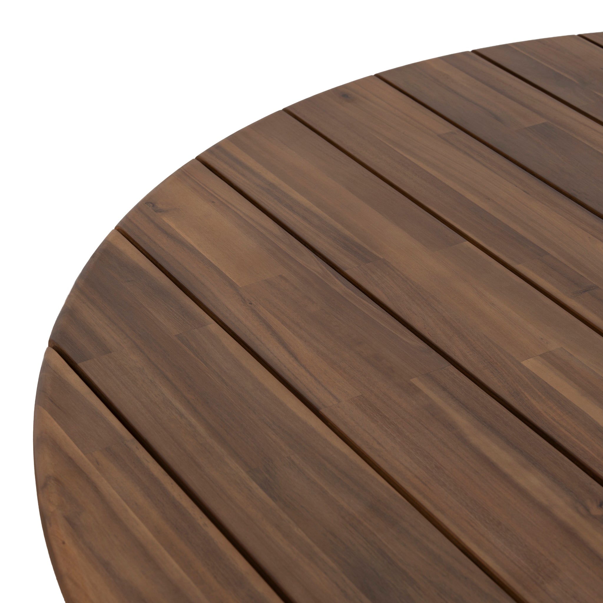 1.4m Round Outdoor Siena Dining Table - Natural