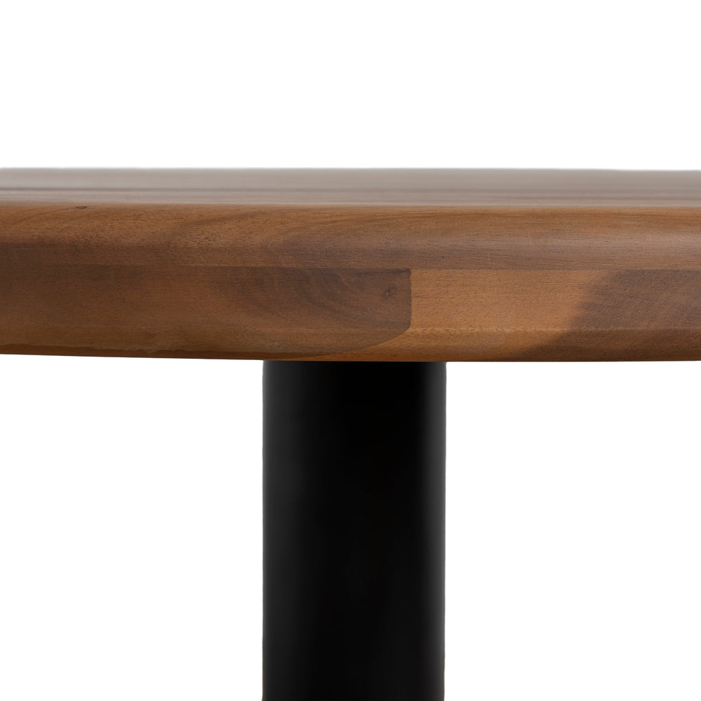 1.4m Round Outdoor Siena Dining Table - Natural
