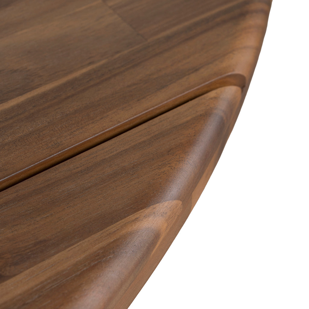 1.4m Round Outdoor Siena Dining Table - Natural