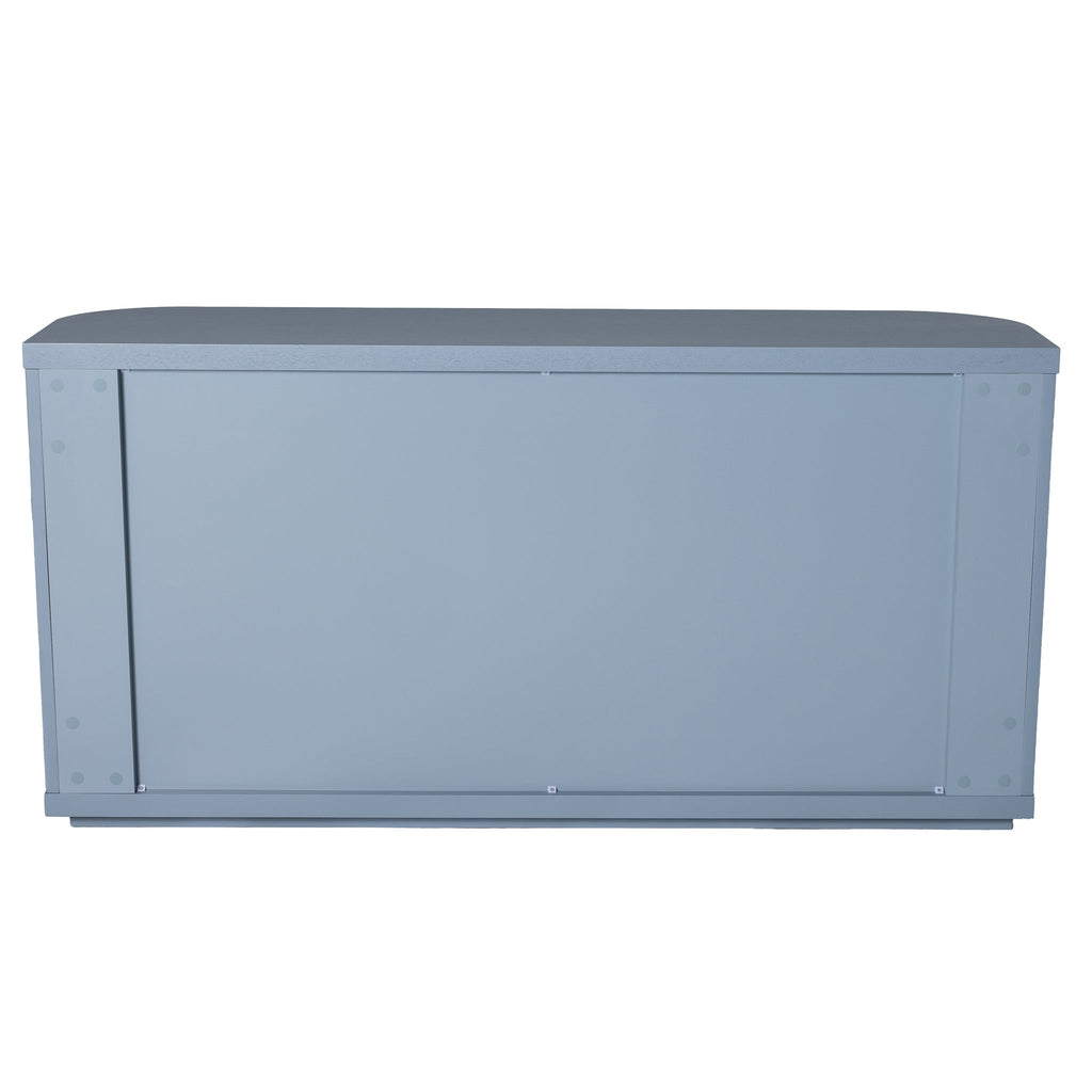 1.6m Veneer Top Modena Buffet Unit - Light Blue