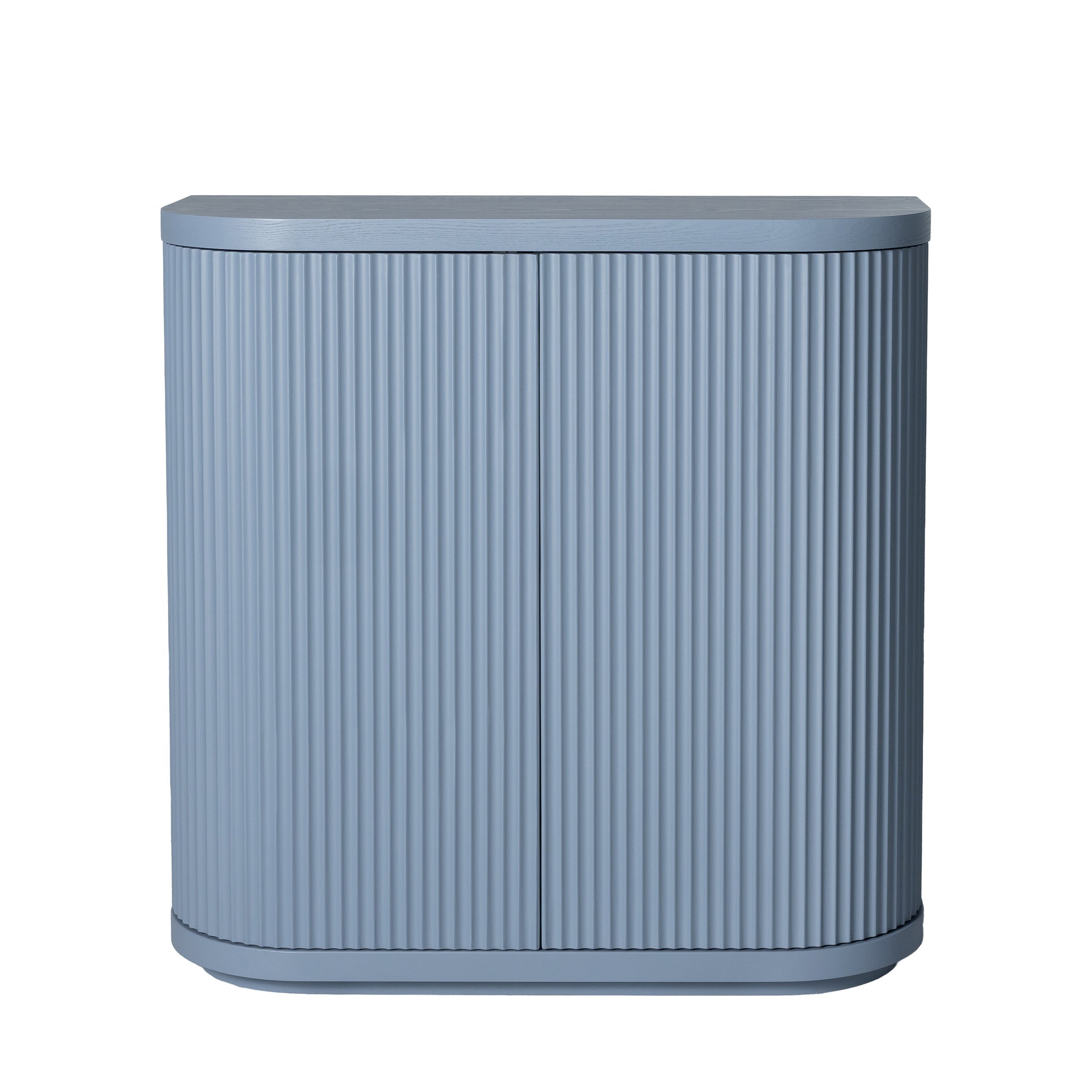 100cm Wooden Storage Cabinet - Light Blue