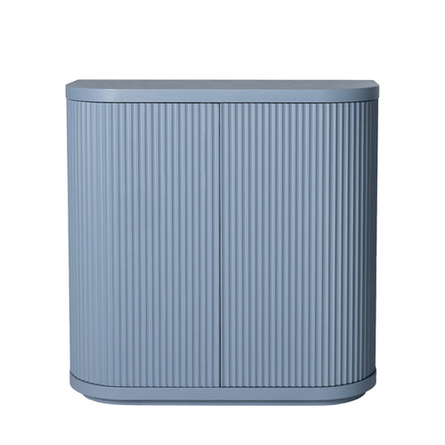 100cm Wooden Storage Cabinet - Light Blue