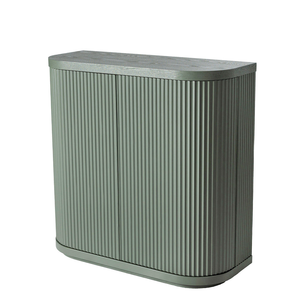 100cm Wooden Storage Cabinet - Sage Green