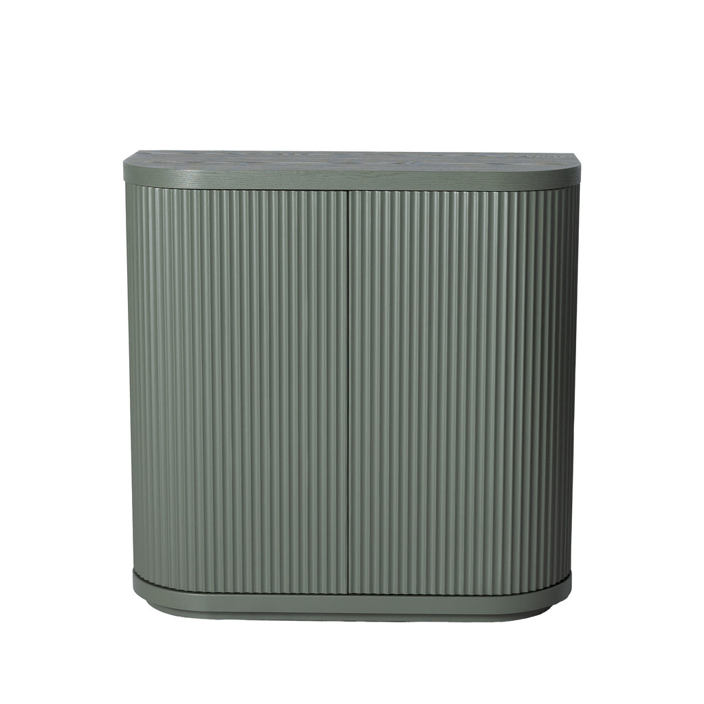 100cm Wooden Storage Cabinet - Sage Green