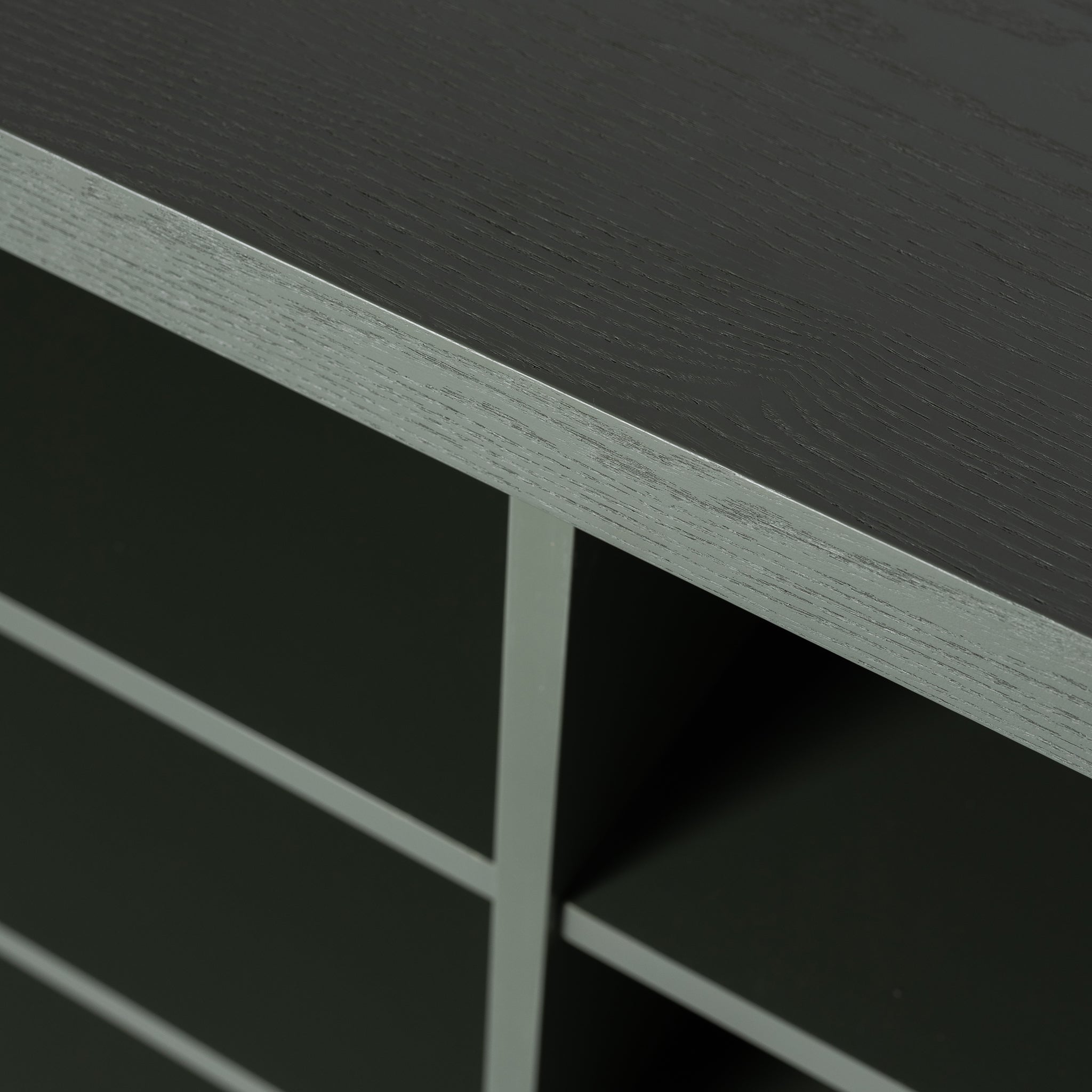 100cm Wooden Storage Cabinet - Sage Green