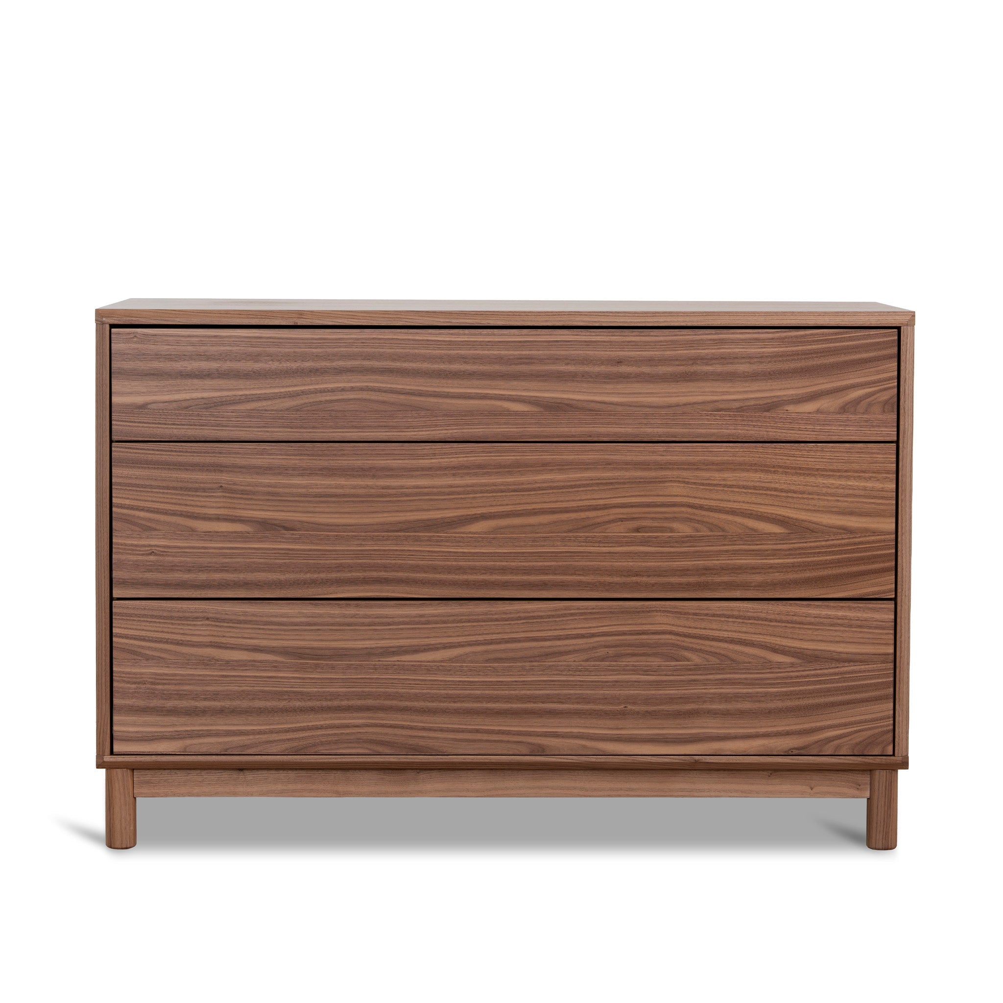 3 Drawers Padova Dresser Unit - Walnut
