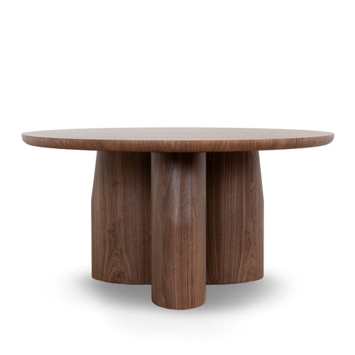 1.5m Round Siena Dining Table - Walnut