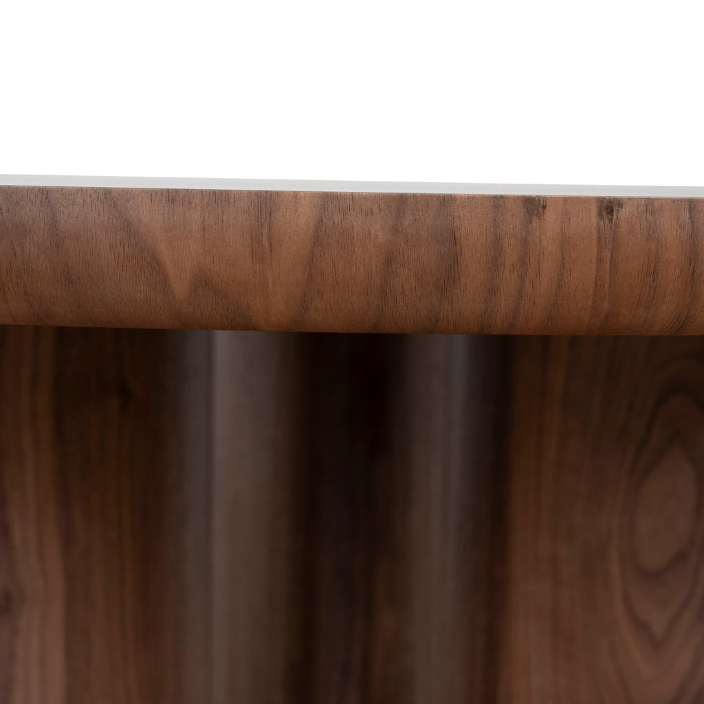 1.5m Round Siena Dining Table - Walnut