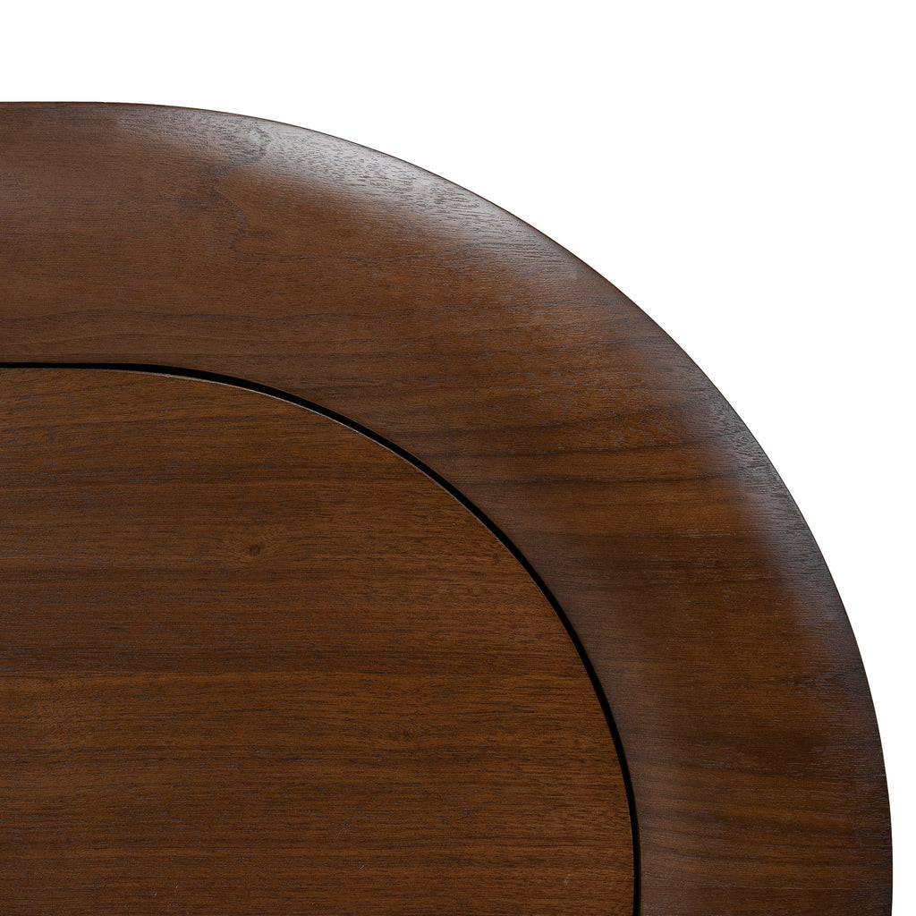 2m Modena Buffet Unit - Natural Walnut