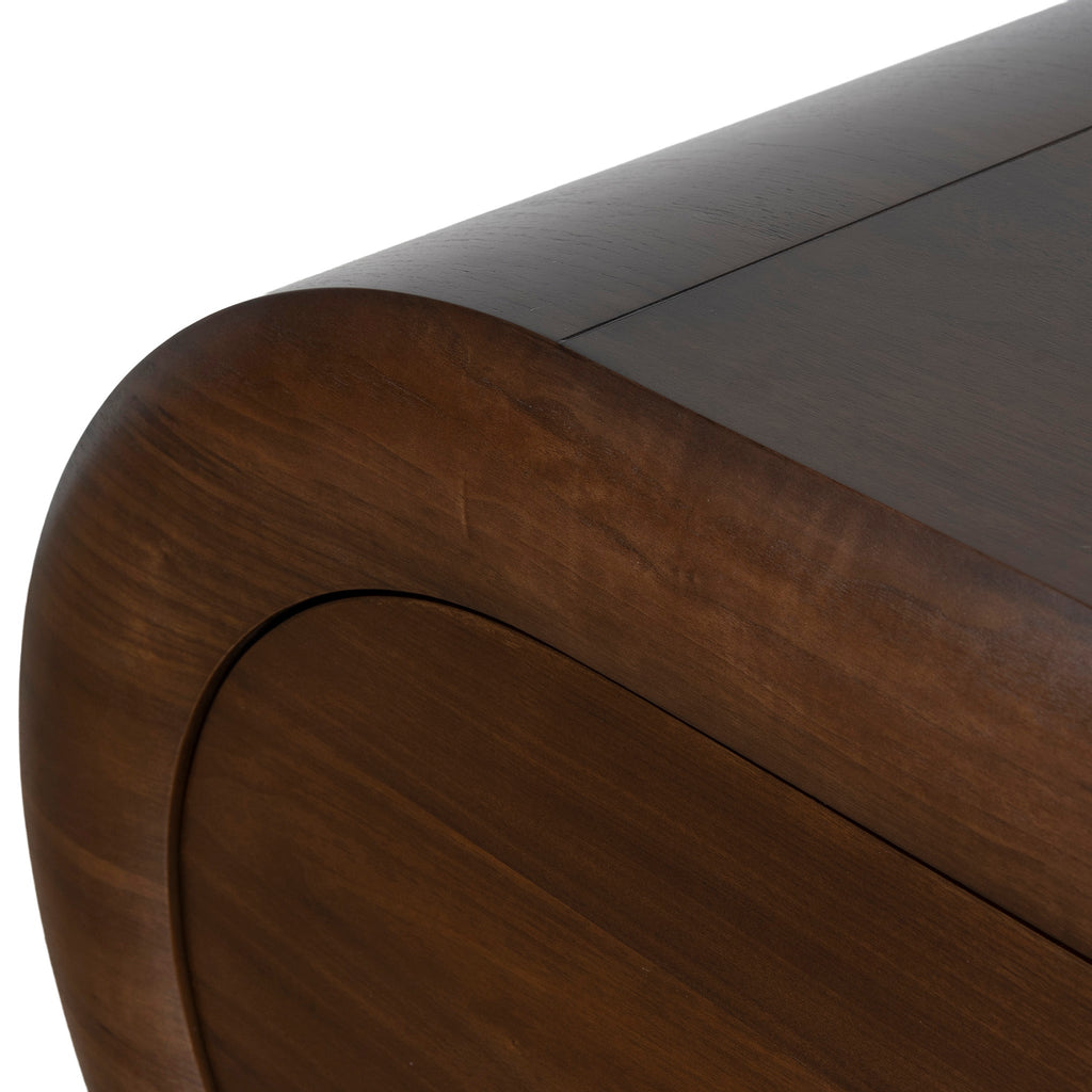 2m Modena Buffet Unit - Natural Walnut