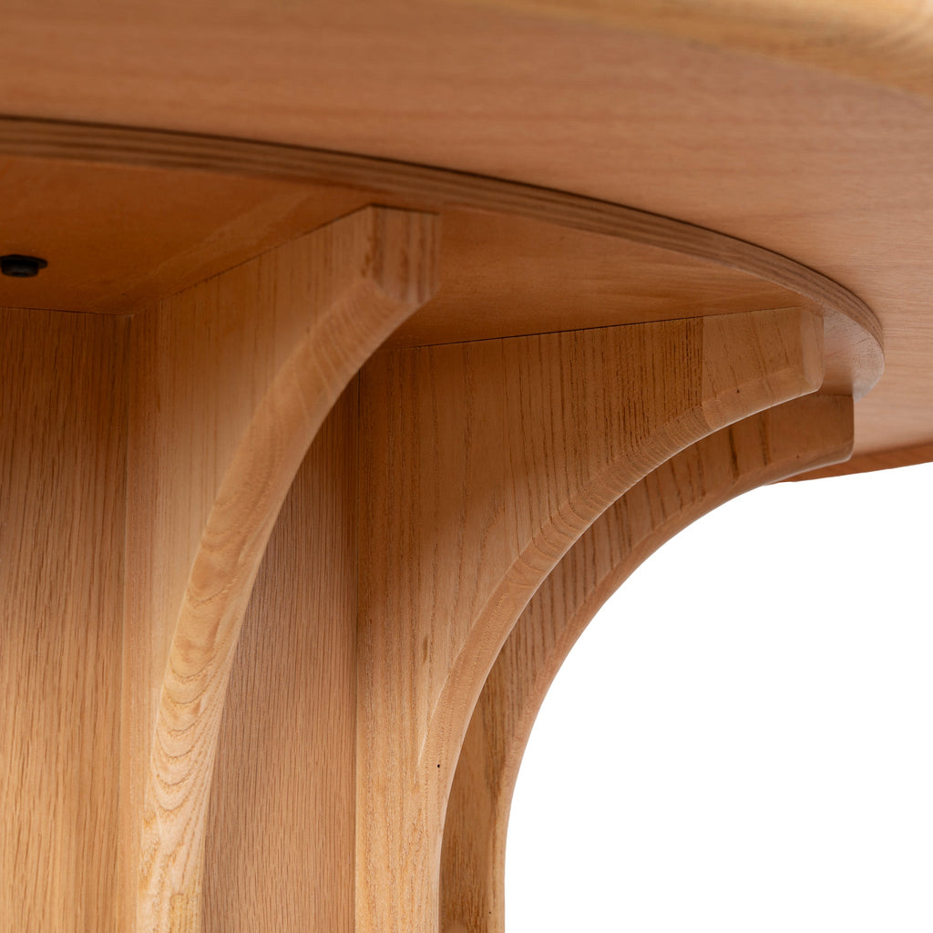 1.2m Round Siena Dining Table - Natural