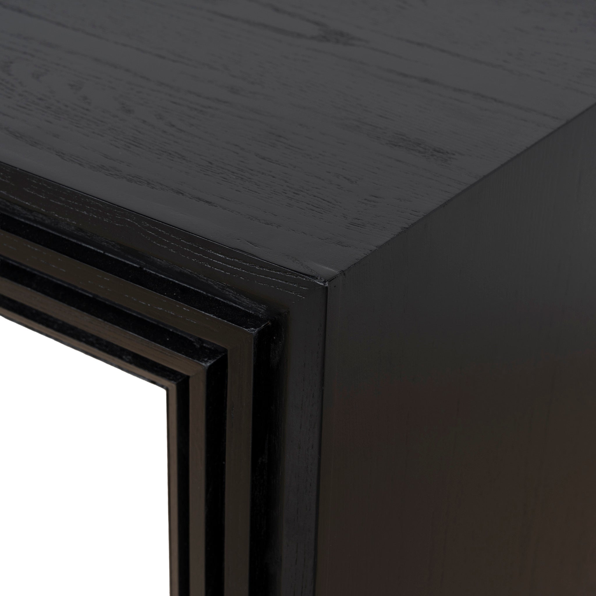 1.5m Ferrara Console Table - Black