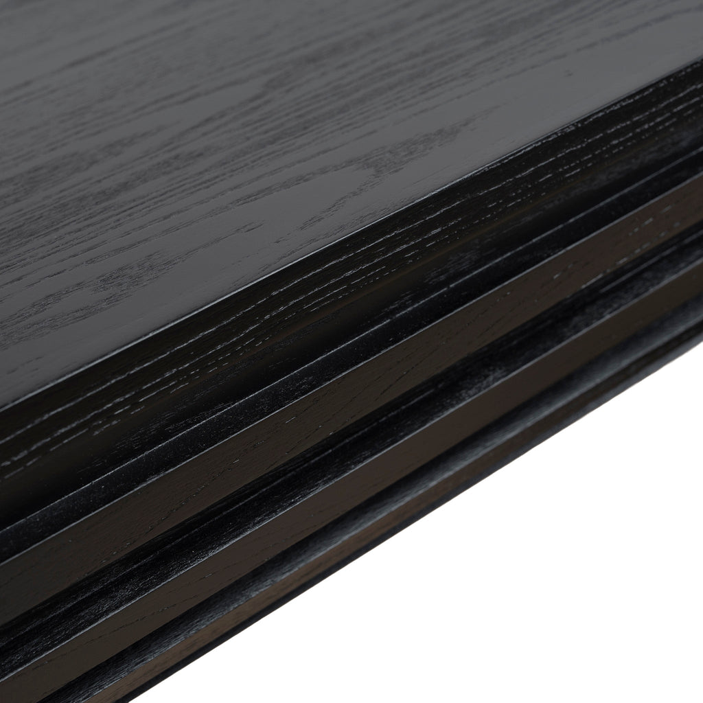 1.5m Ferrara Console Table - Black